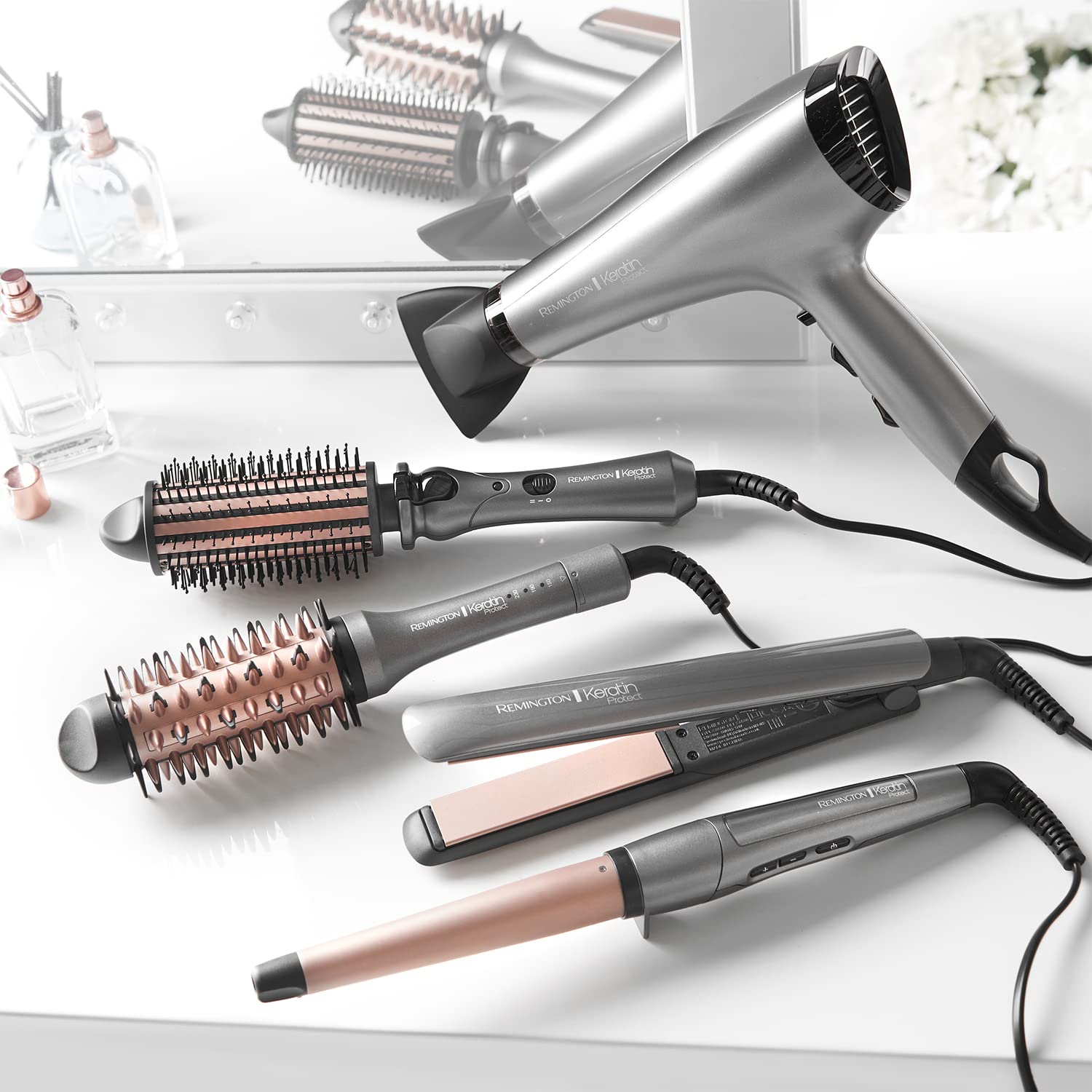 Remington Keratin Protect Intelligent Hair Straightener with Heat Sensor 5