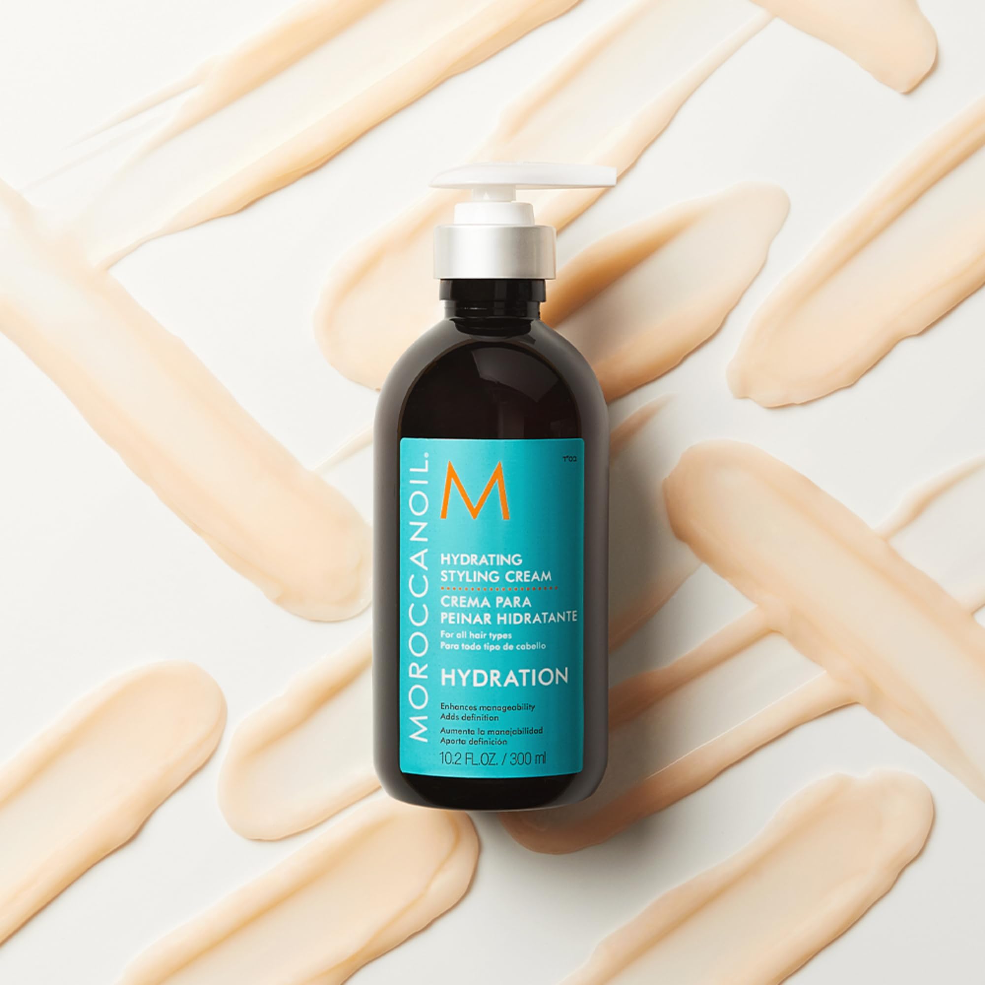 Moroccanoil Hydrating Styling Cream 300ml for Smooth, Manageable Hair 7