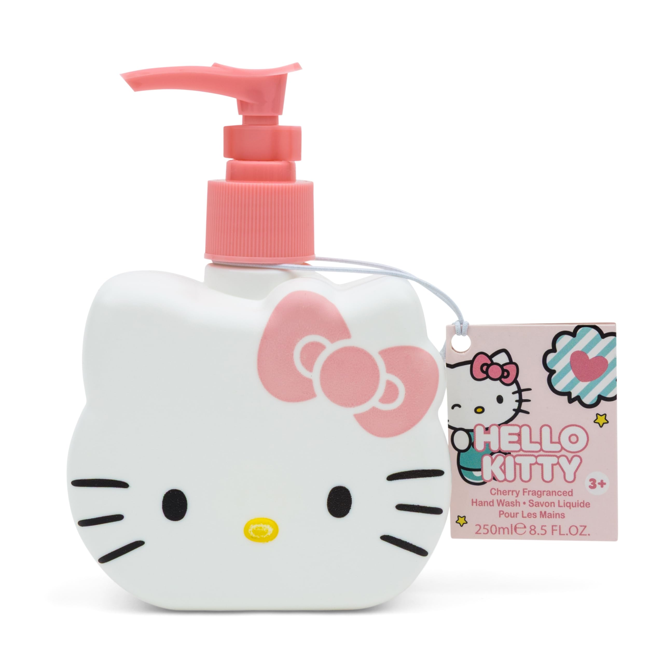 Hello Kitty Cherry Scented Handwash - Gentle Formula for Family Use - 250ml