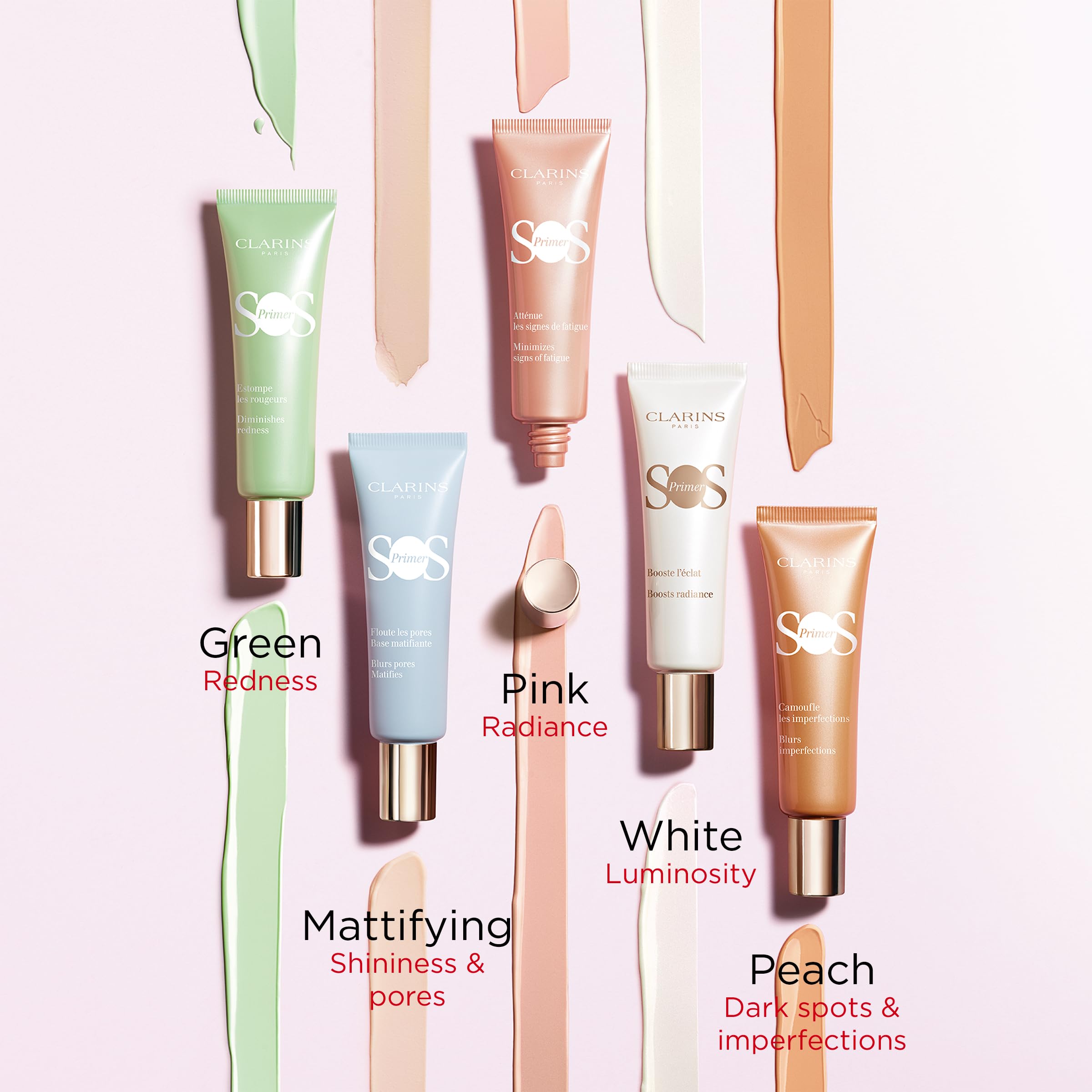 CLARINS SOS Primer White Correcting Base Makeup 30ml 8