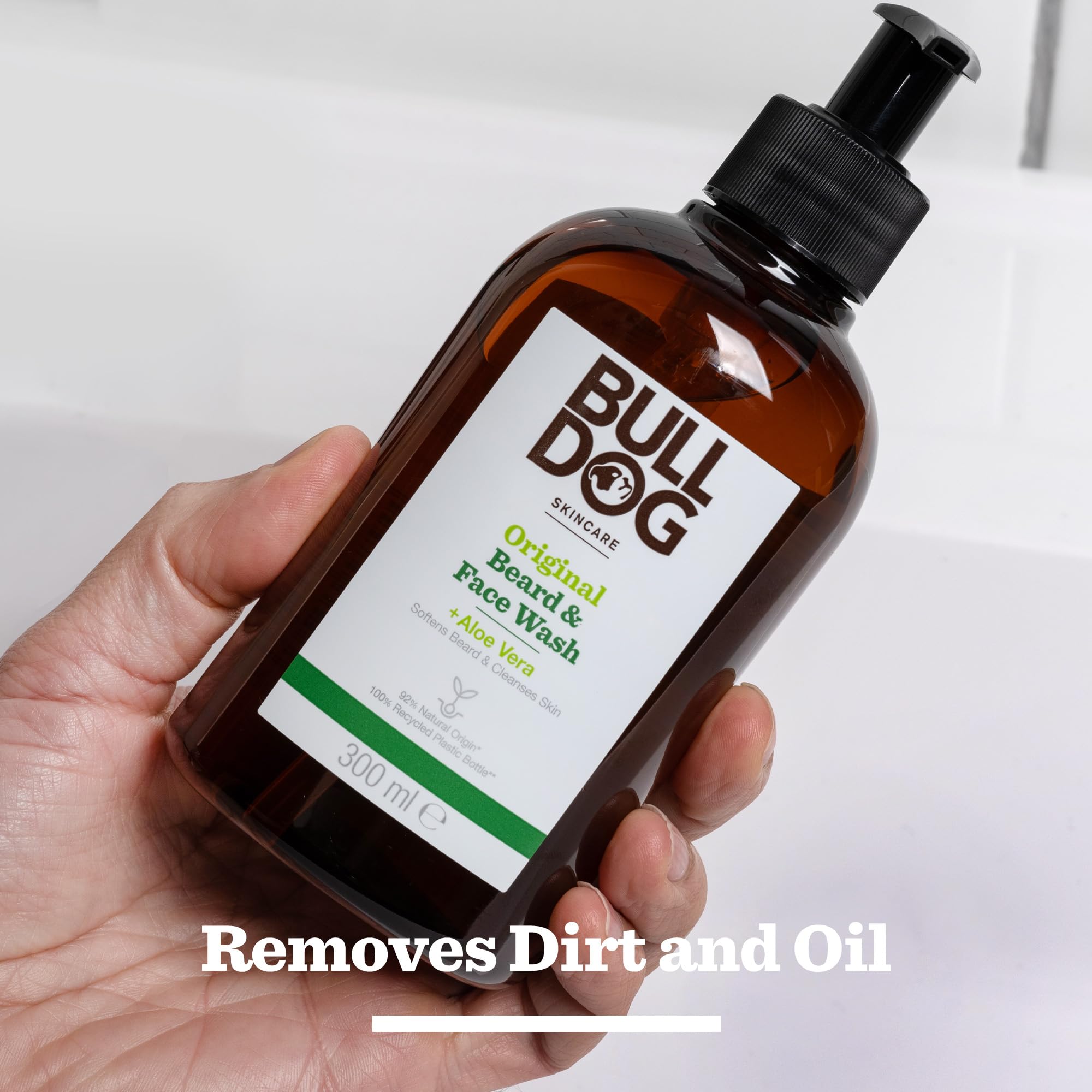 BULLDOG SKINCARE Original 2-in-1 Beard & Face Wash for Men, 300 ml 4