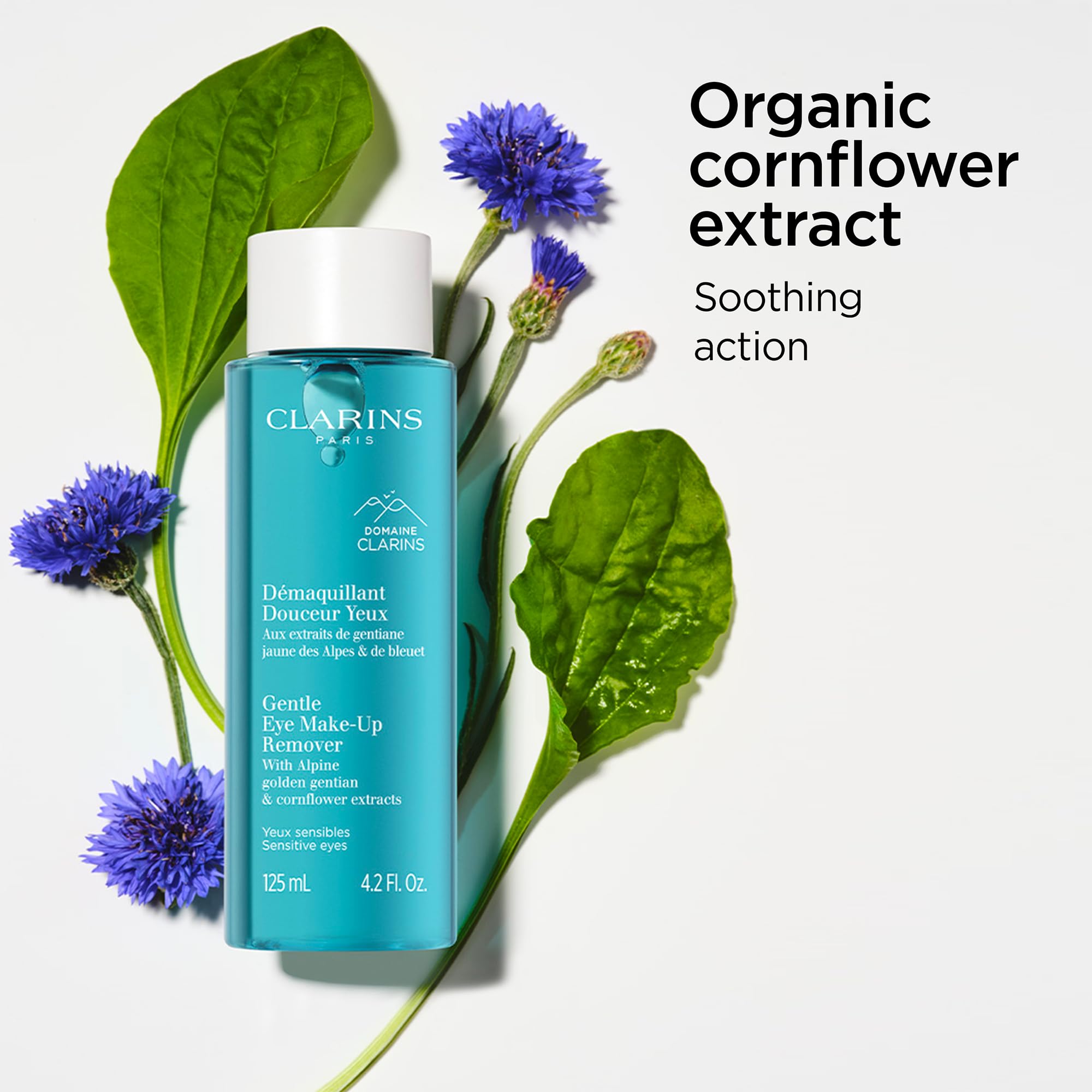 CLARINS Gentle Eye Make-Up Remover 125ml for Light to Medium Eye Make-up 3