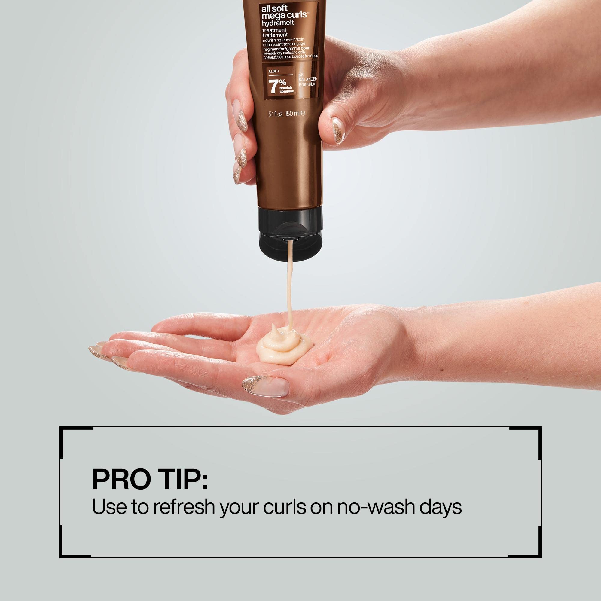 REDKEN All Soft Mega Curls HydraMelt Leave-In Conditioner Treatment 4