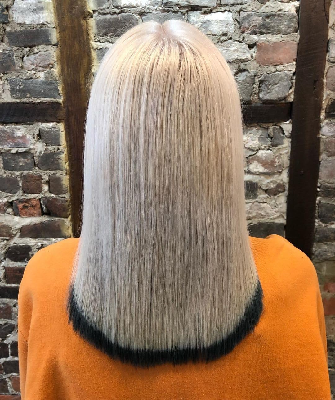 Crazy Color Black Semi-Permanent Hair Dye Duo - Vegan, Conditioning Blue Black Color 7