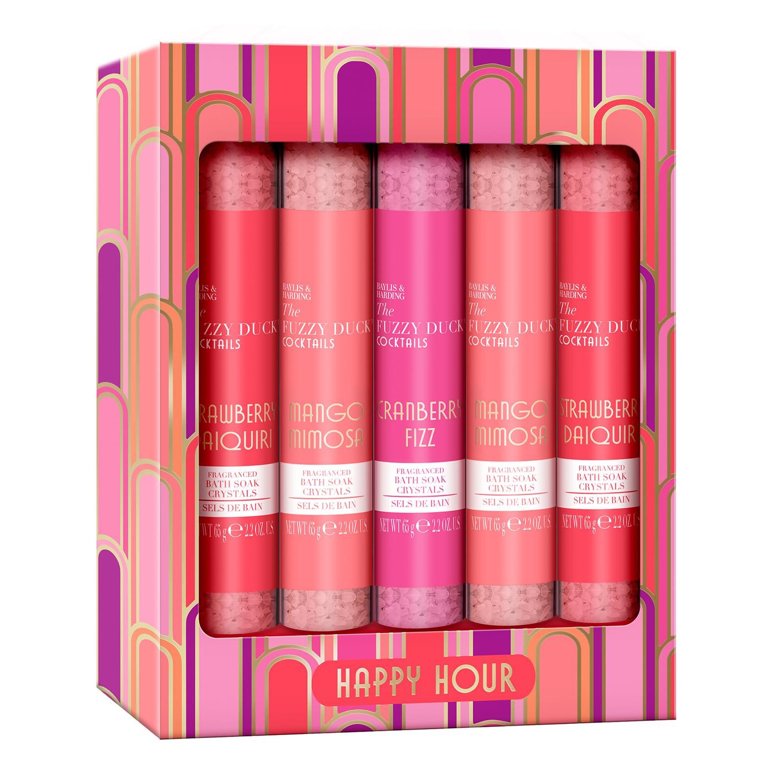 Baylis & Harding The Fuzzy Duck Cocktails Luxury Bath Infusions Gift Set - 5 Pack 8