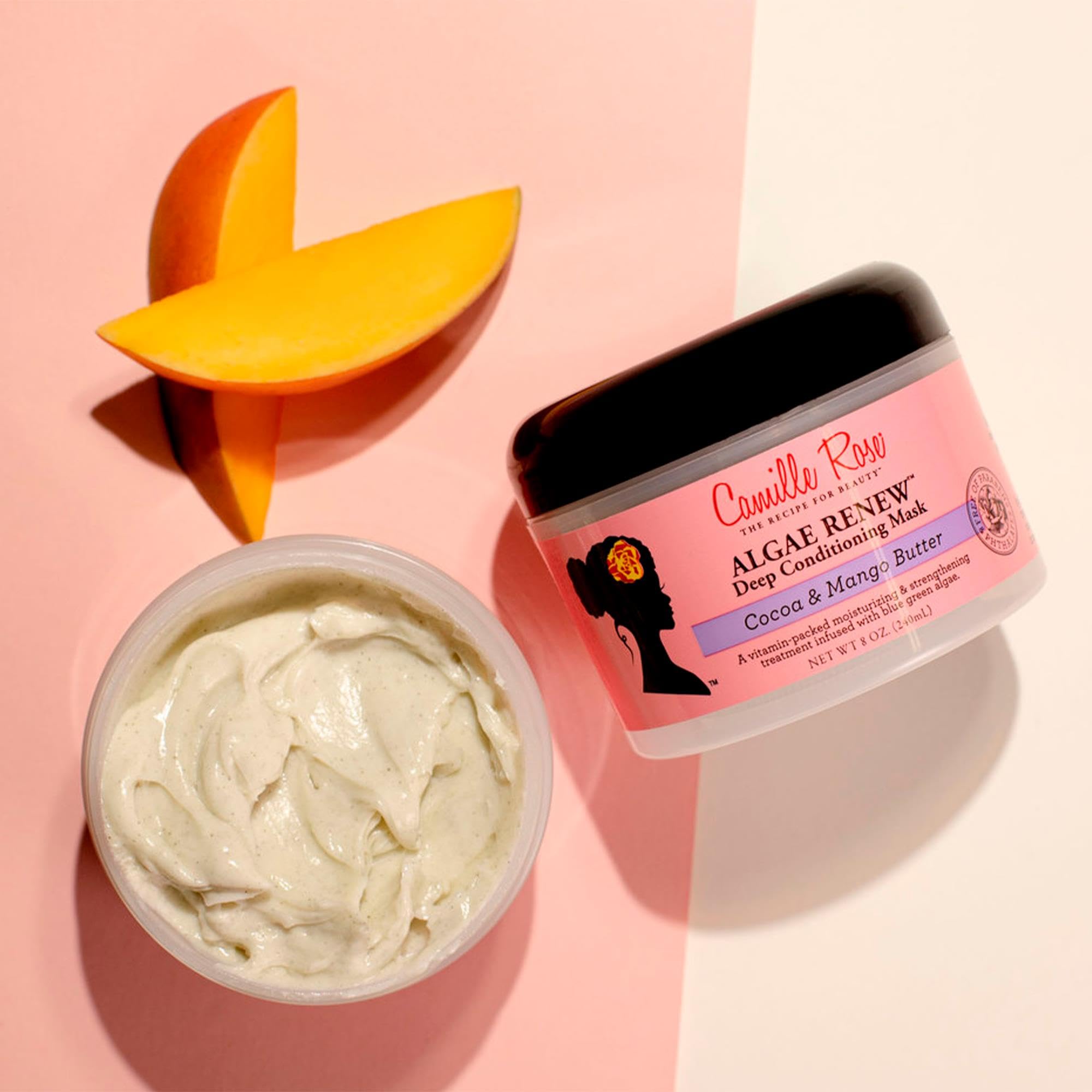 Camille Rose Algae Renew Deep Conditioning Wash Out Hair Mask with Mango Butter