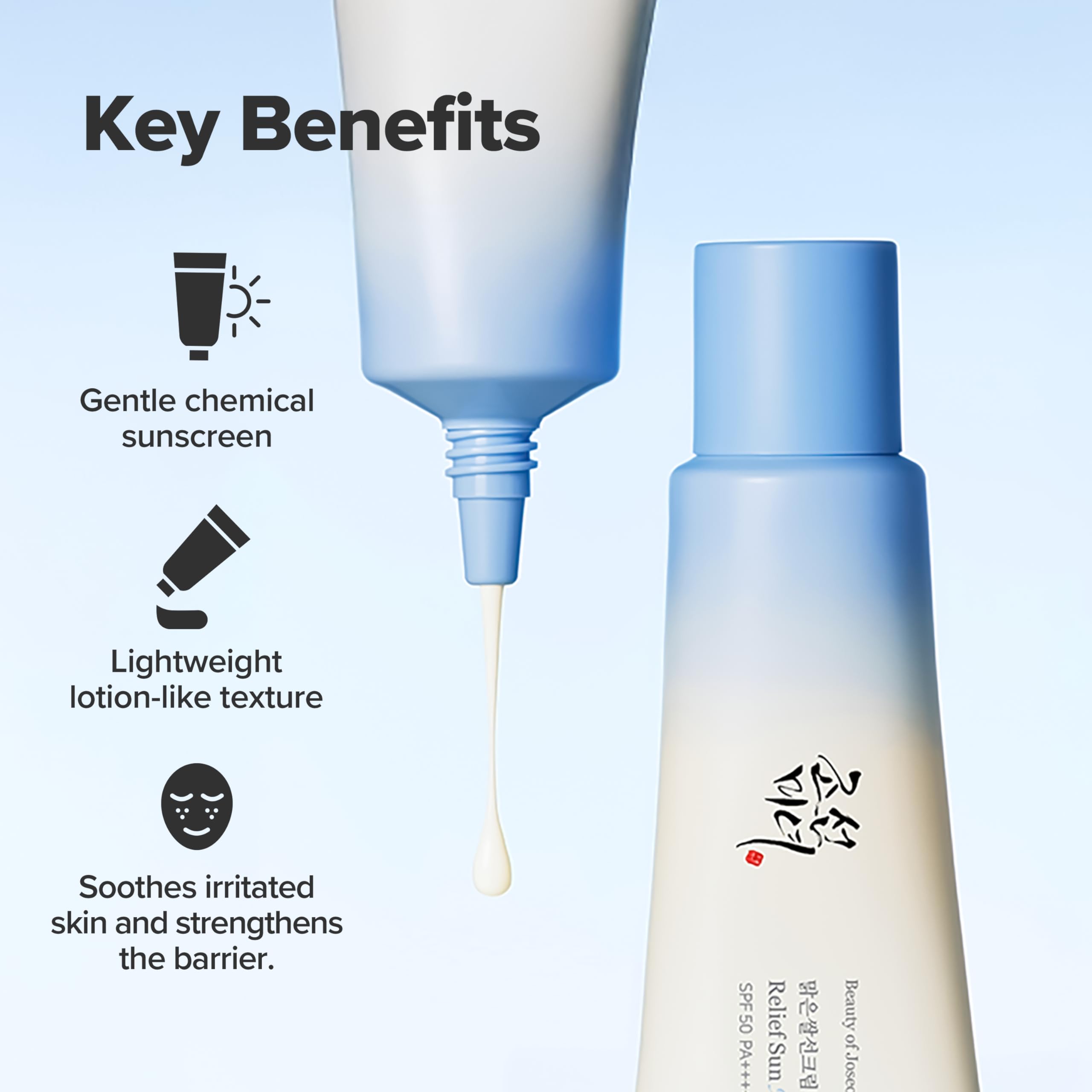 Beauty of Joseon Aqua Fresh Relief Sun : B5 Rice Sunscreen SPF50 PA 5