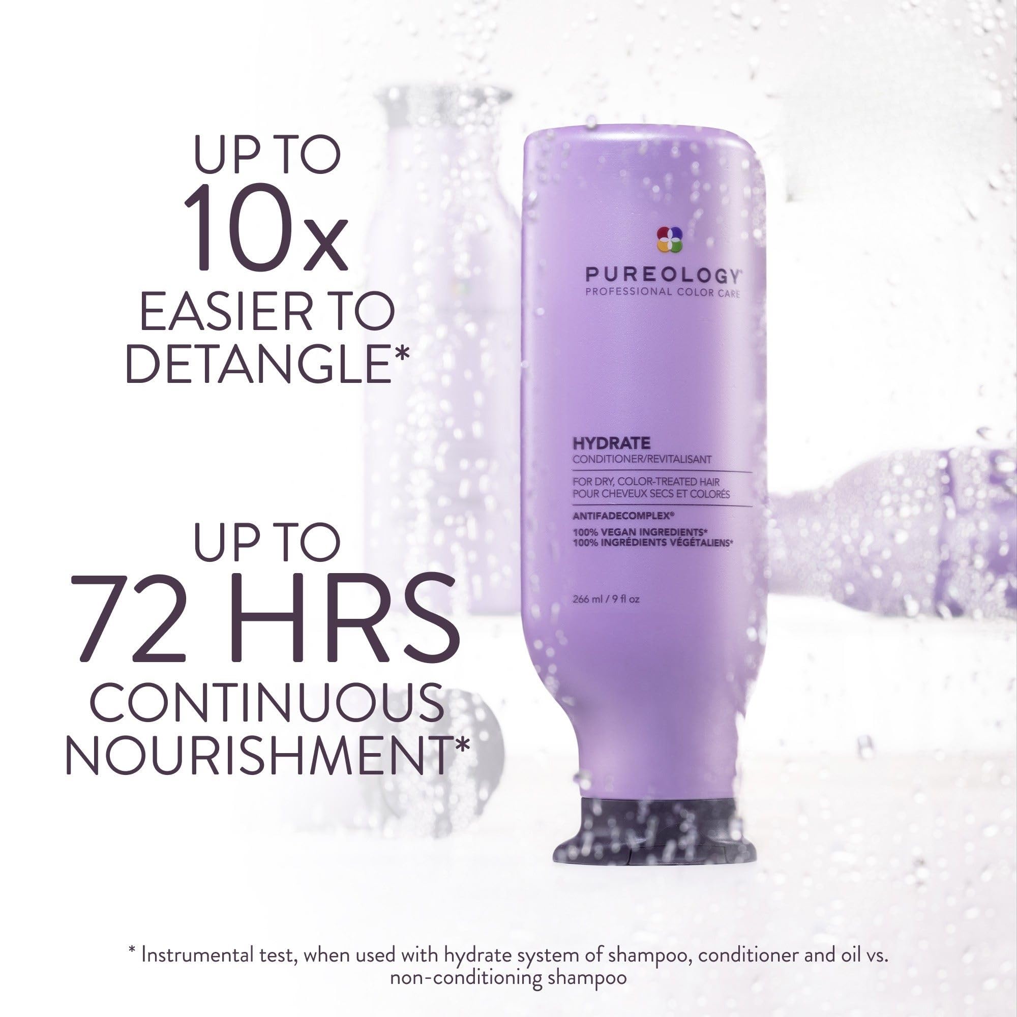 PUREOLOGY Hydrate Moisturising Conditioner for Medium to Thick Dry, Coloured Hair