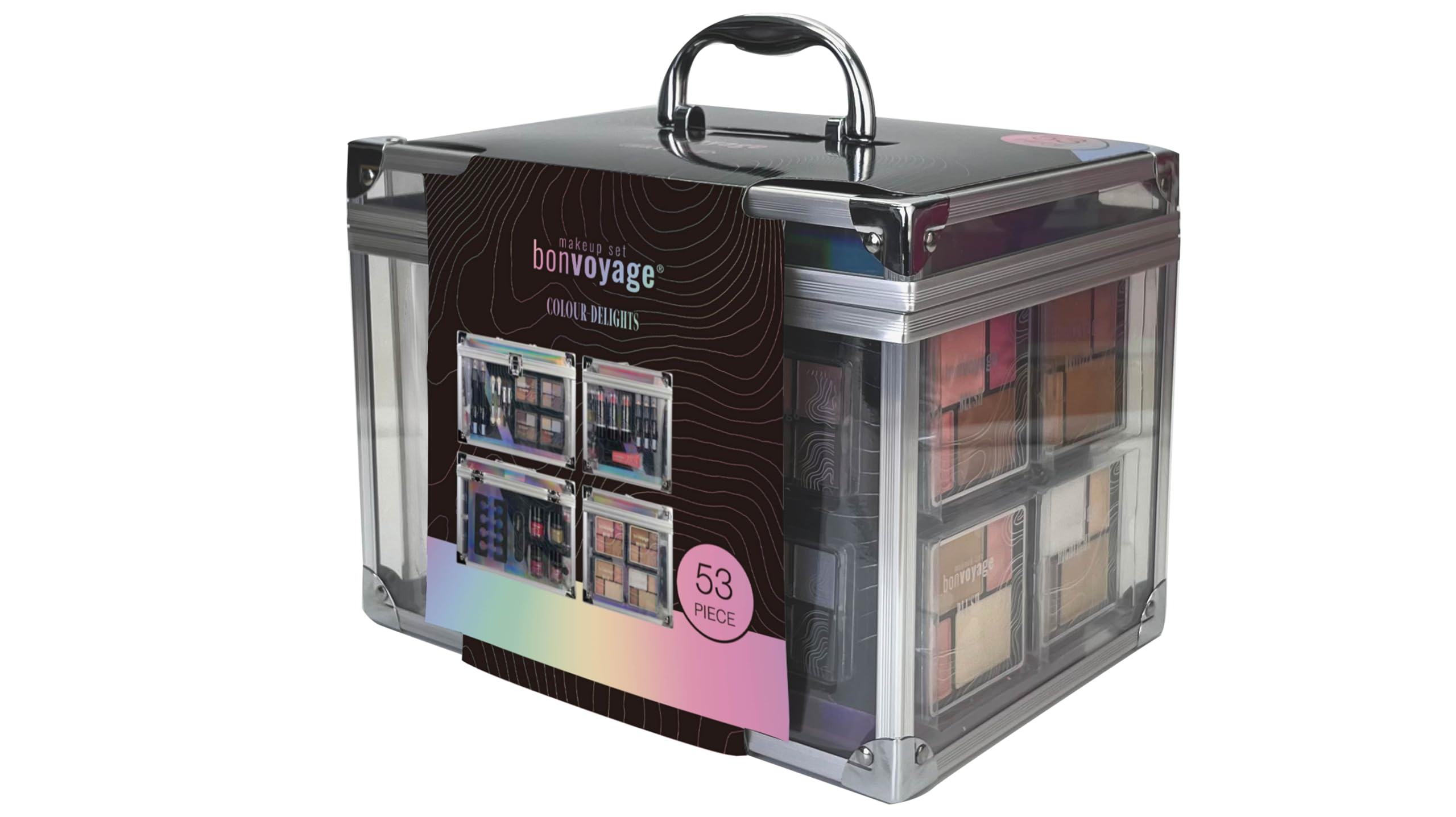 bonvoyage Colour Delights Complete Makeup and Manicure Kit 4