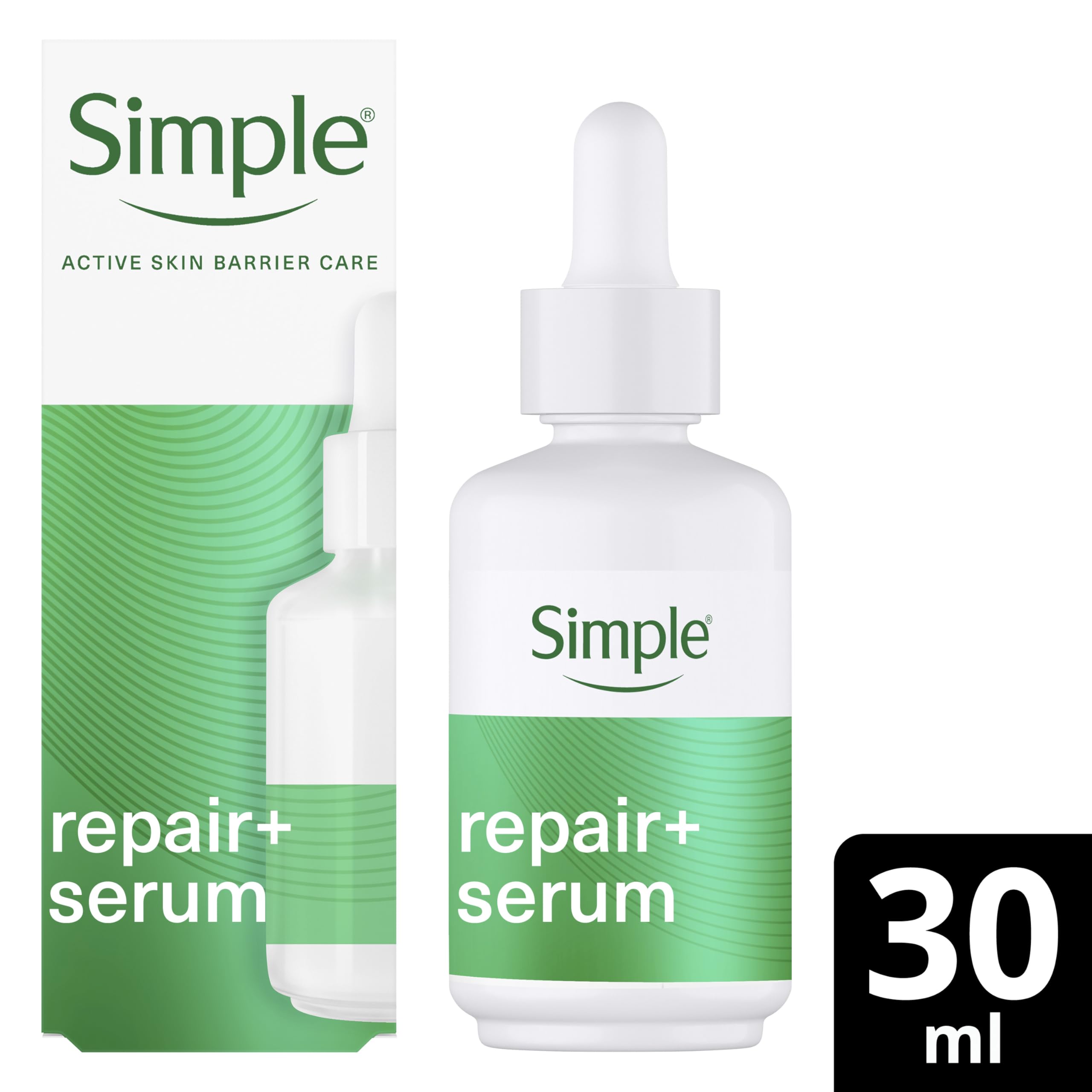 Simple Repair+ 11% Pro-Ceramide + Omega Serum – Hautpflege, geeignet für alle Hauttypen