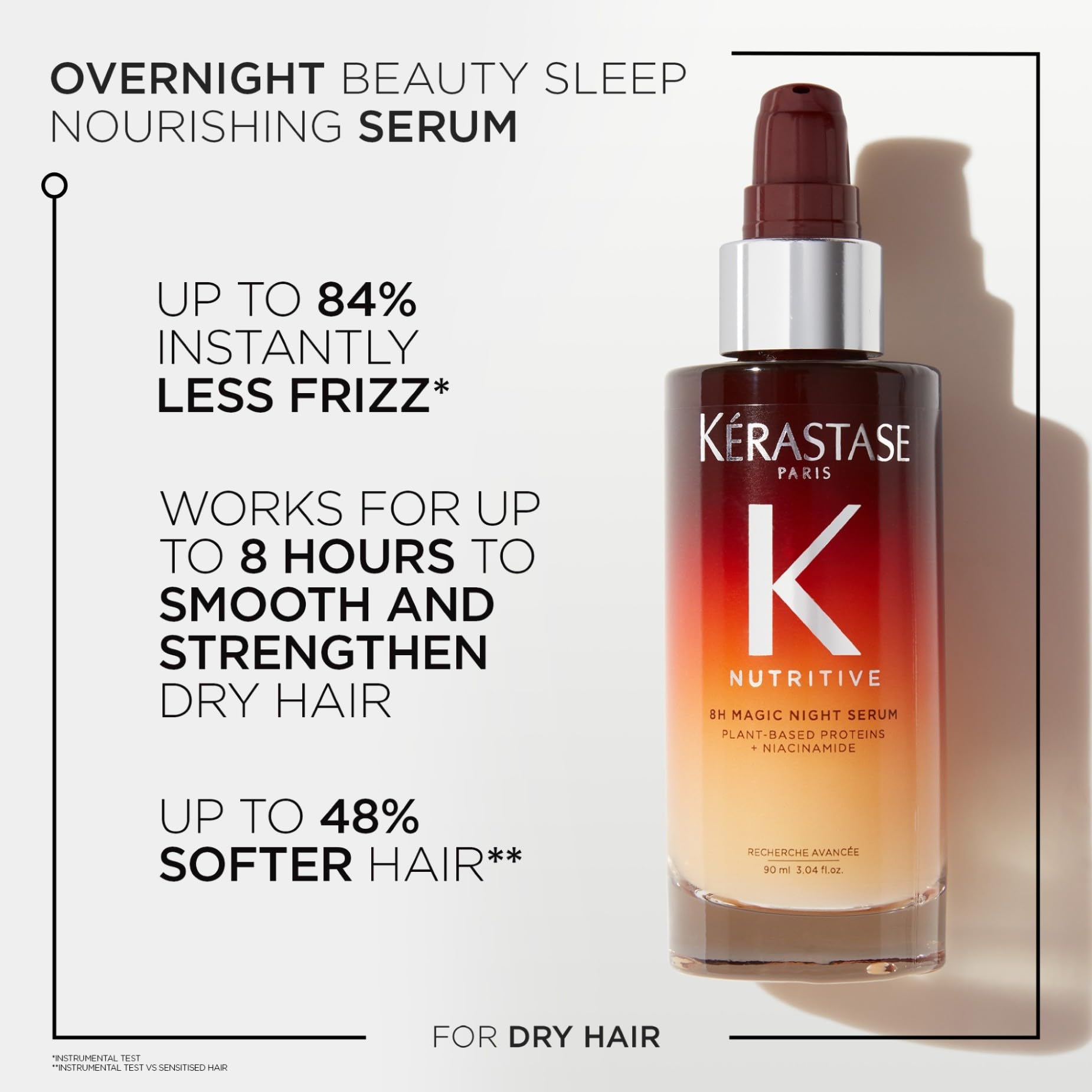 Kérastase Nutritive 8H Magic Night Hair Serum - Overnight Nourishing Treatment