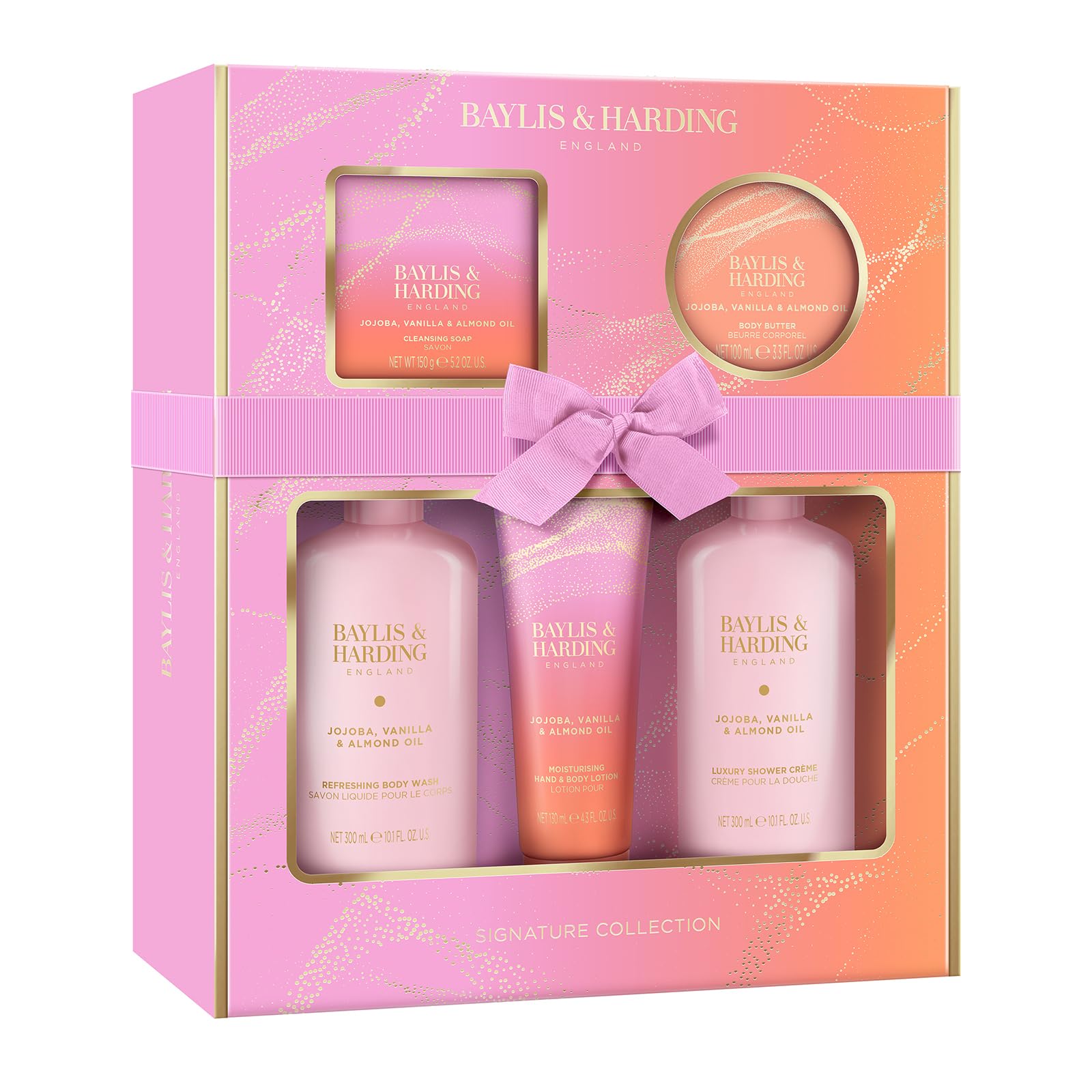 Baylis & Harding Jojoba, Vanilla & Almond Perfect Pamper Gift Set - Vegan Friendly 8