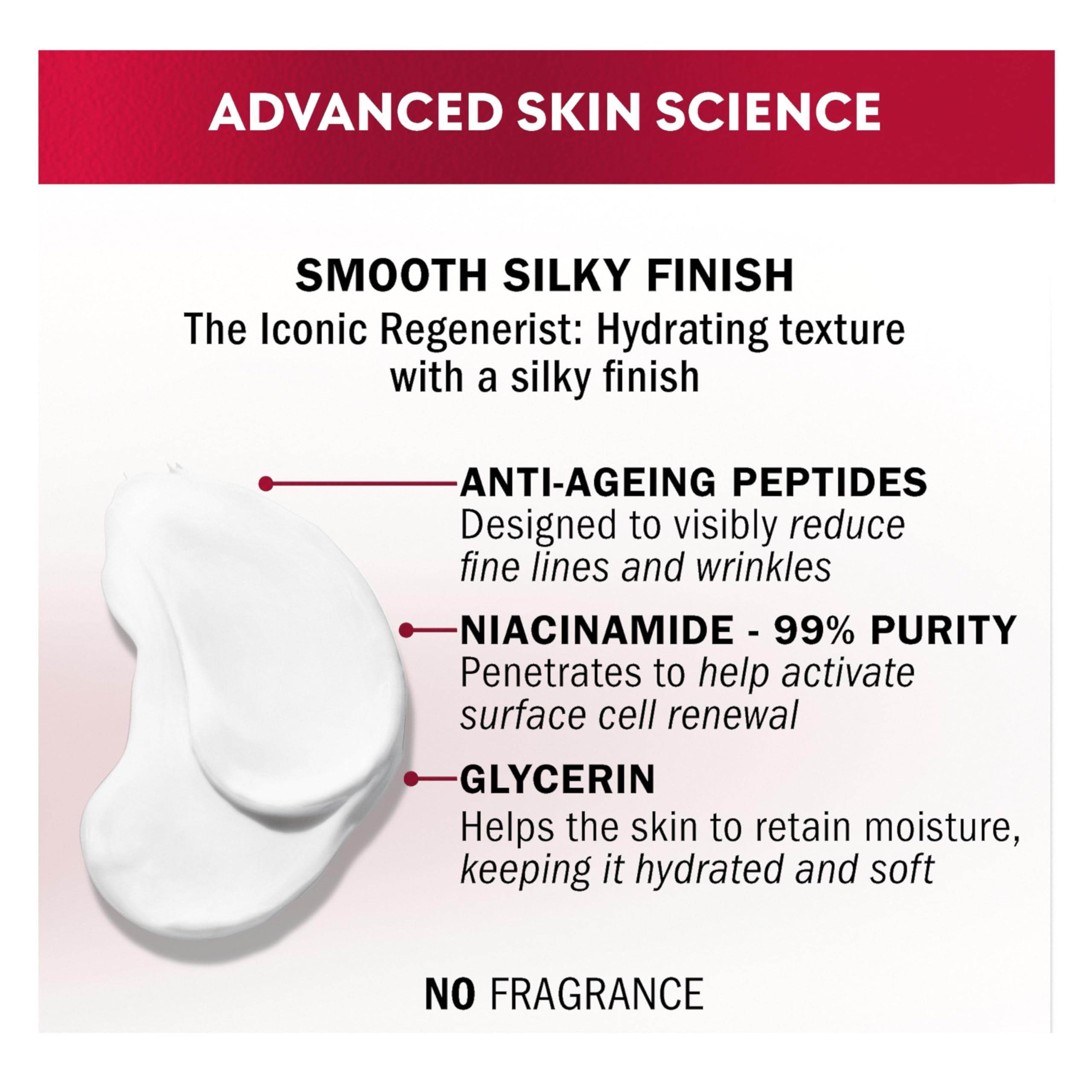 Olay Regenerist Tagescreme, Anti-Falten + Aktive Straffende Feuchtigkeitspflege 3