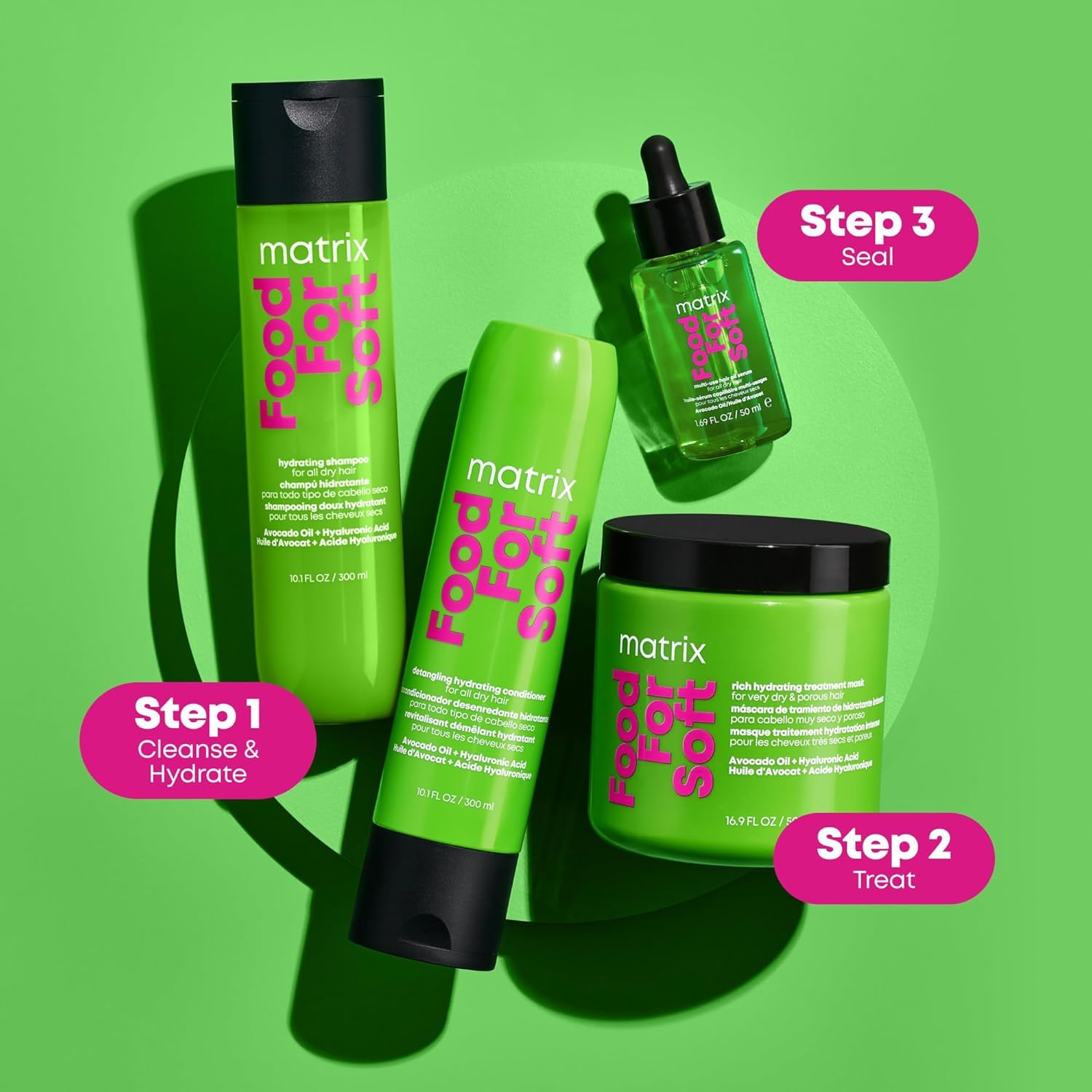 Matrix Food For Soft Rich Hydrating Treatment Mask for Very Dry and Porous Hair 7