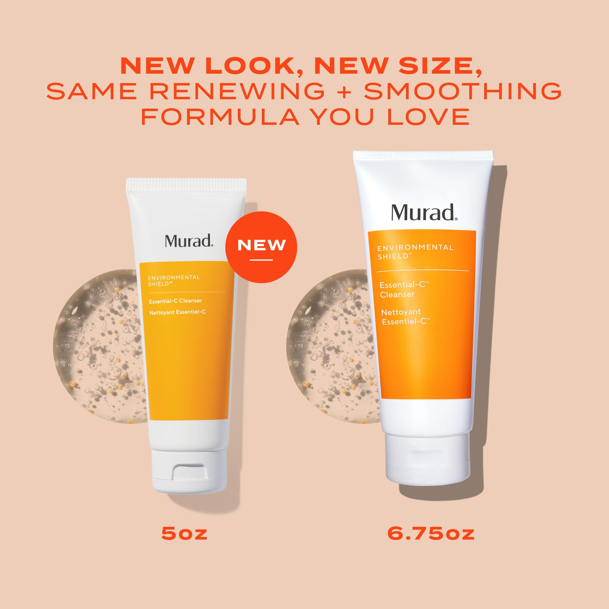 Murad Essential-C Cleanser Environmental Shield Foaming Face Wash Gel 6