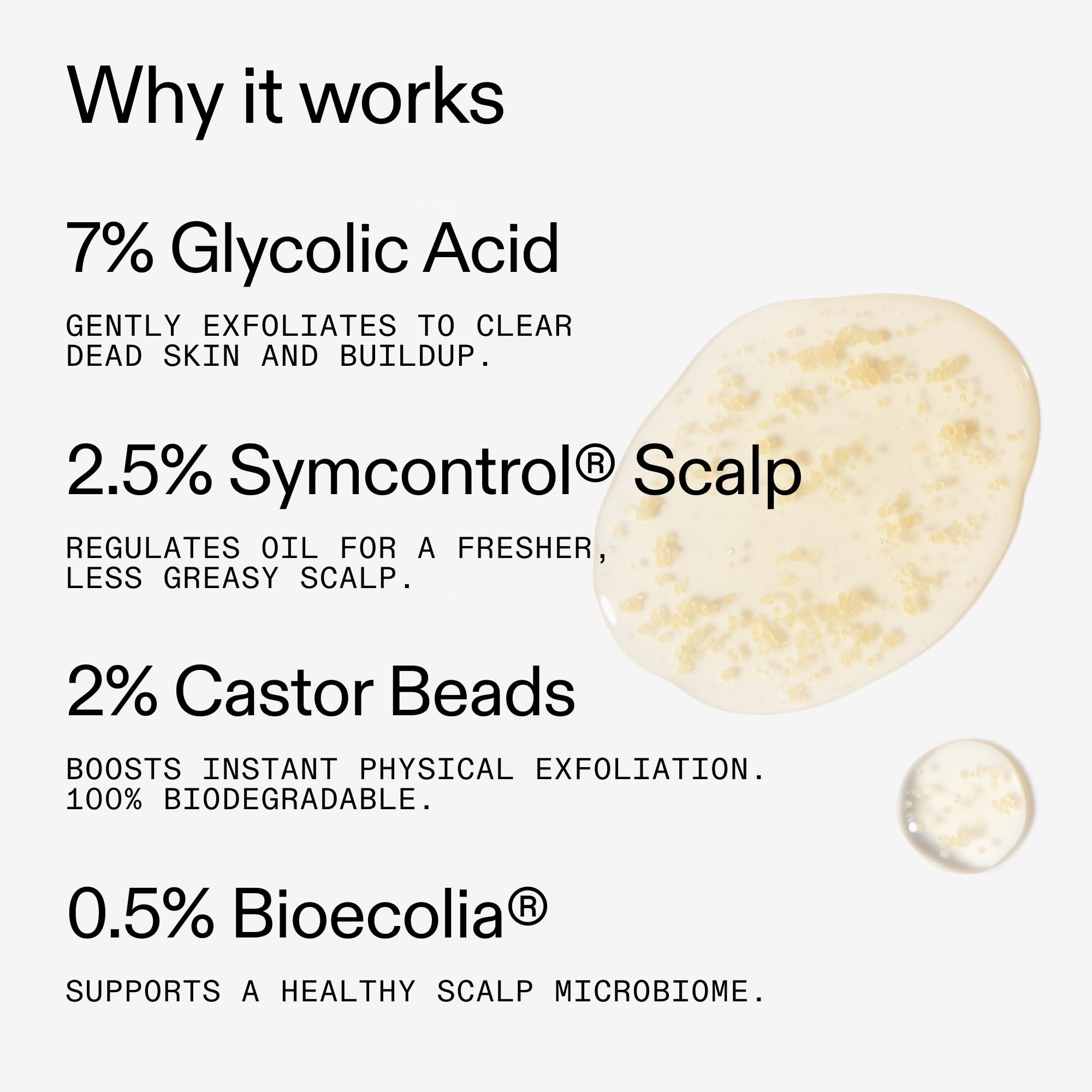 The Inkey List 7% Glycolic Acid Exfoliating Scalp Scrub for Product Build Up 150ml 4