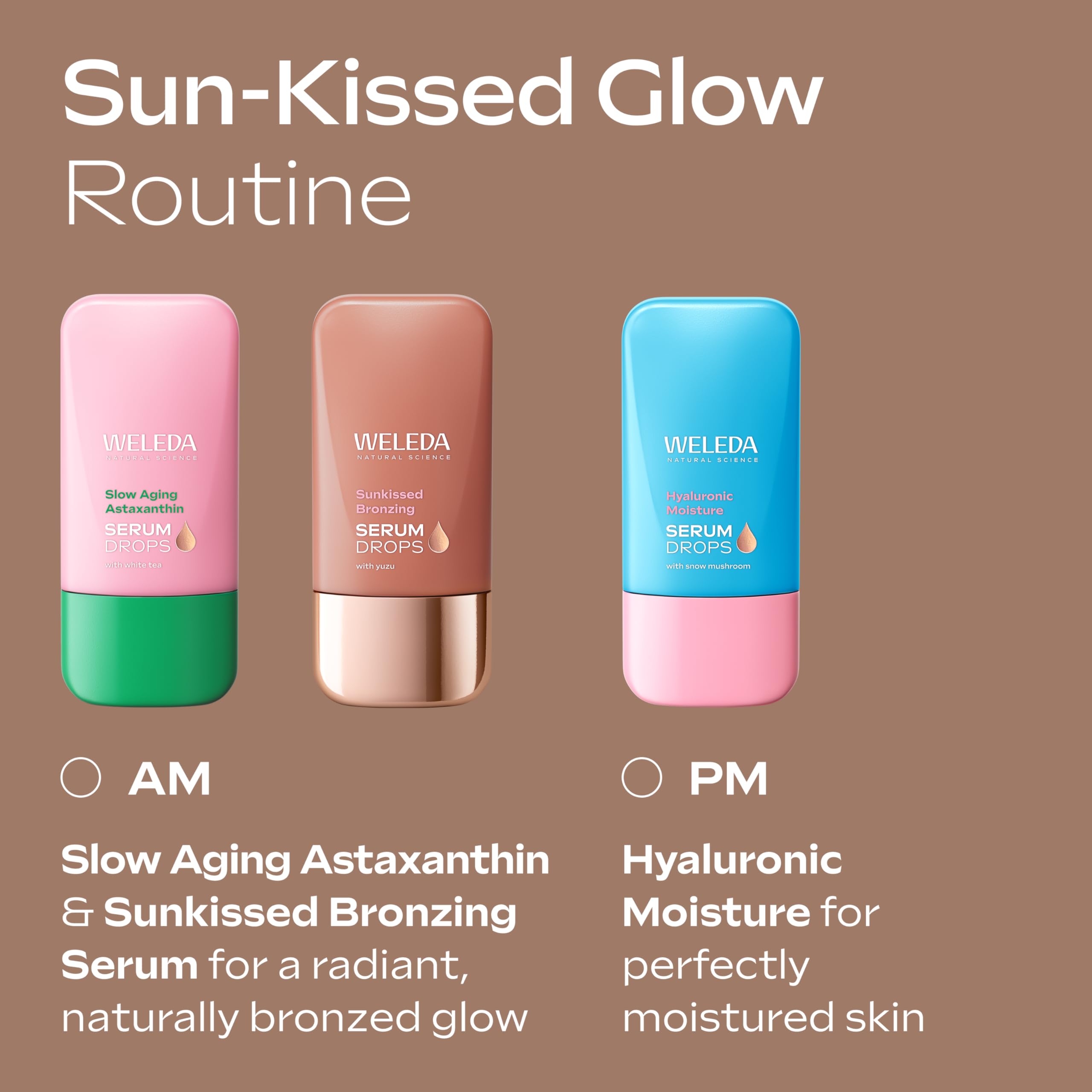 Weleda Sunkissed Bronzing Face Serum Drops with Yuzu for Instant Moisture & Bronzy Glow, 30ml 6