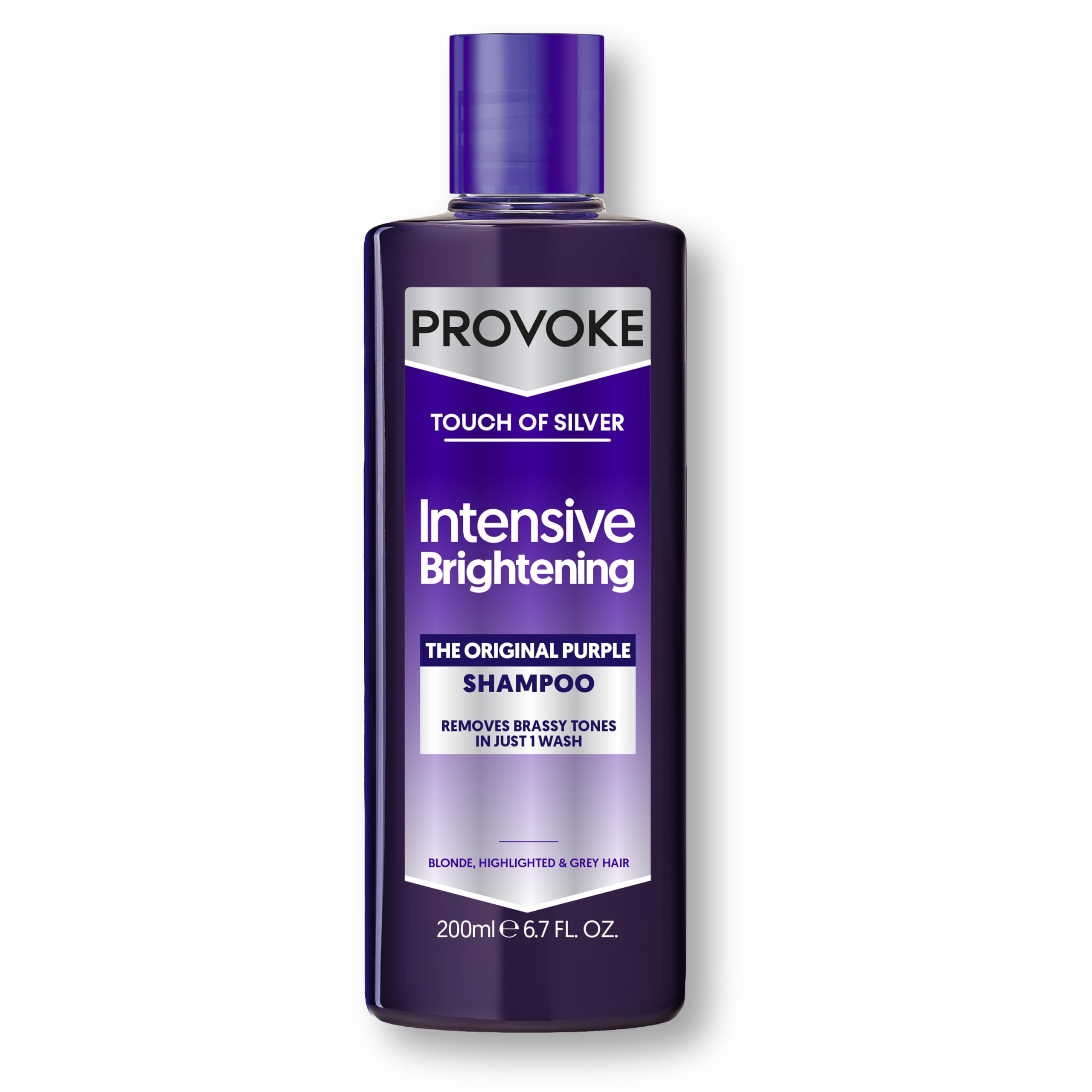 PROVOKE Touch Of Silver Brightening Purple Shampoo 200 ml