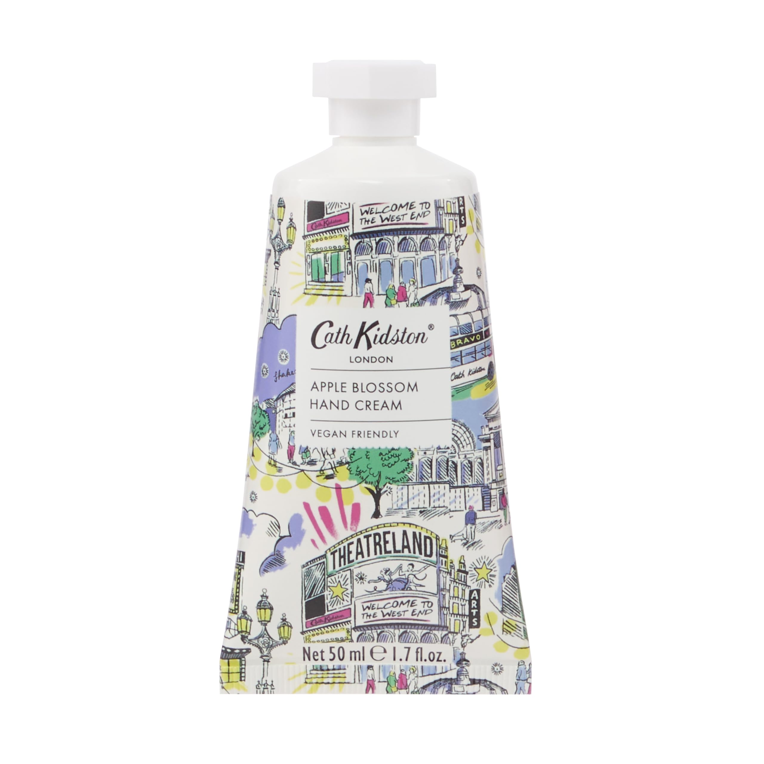 Cath Kidston Hand Cream 50ml with Shea Butter, Vitamin E, Orchard Apple & Elderflower Scent