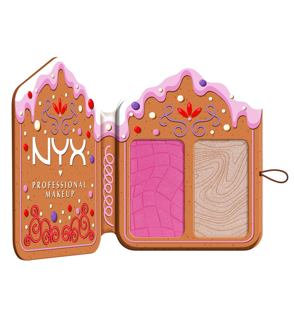 NYX Professional Makeup Buttermelt Face Palette Giftset - Blush & Highlighter Duo