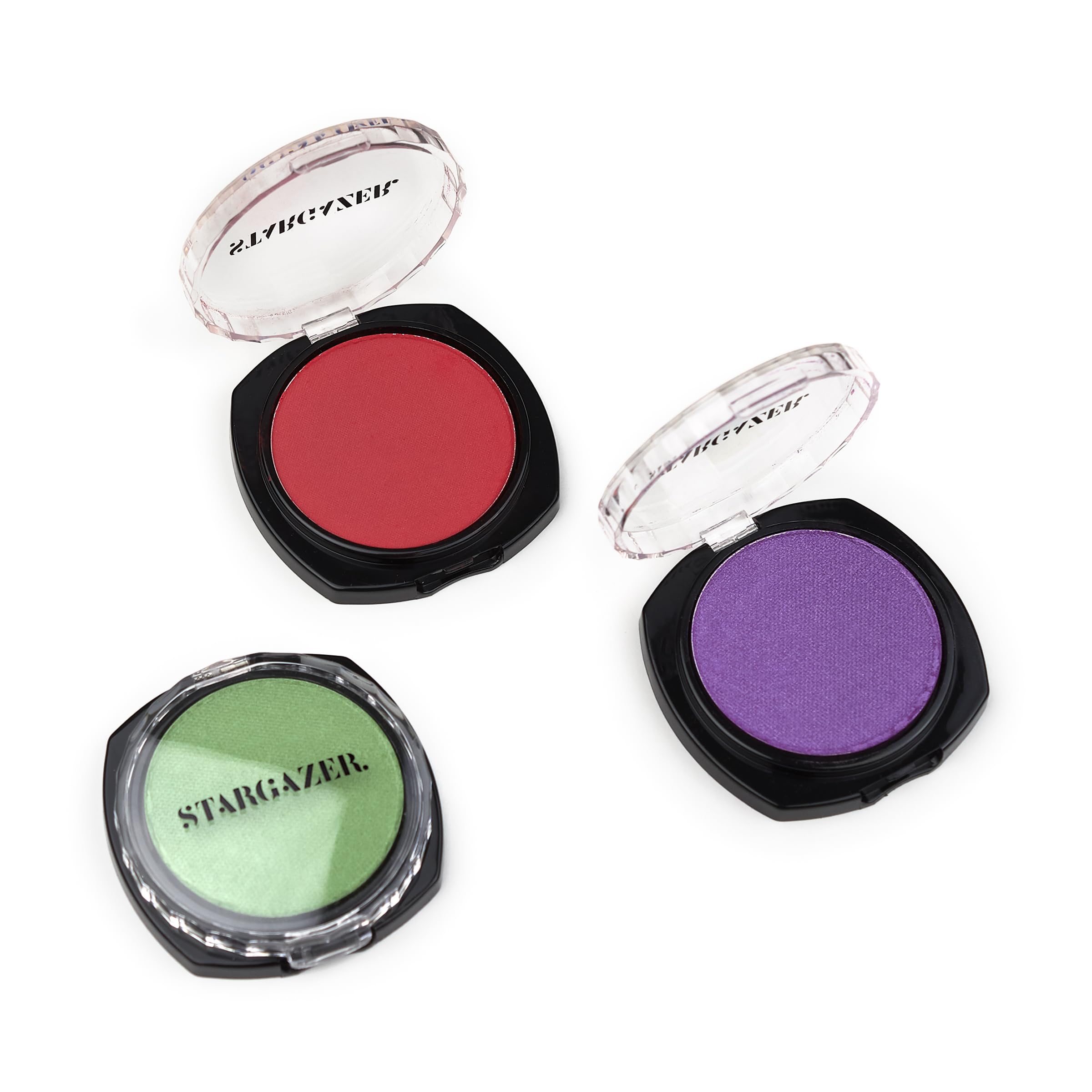 Stargazer Fuchsia Pressed Powder Eye Shadow - Highly Pigmented & Long Wearing 5