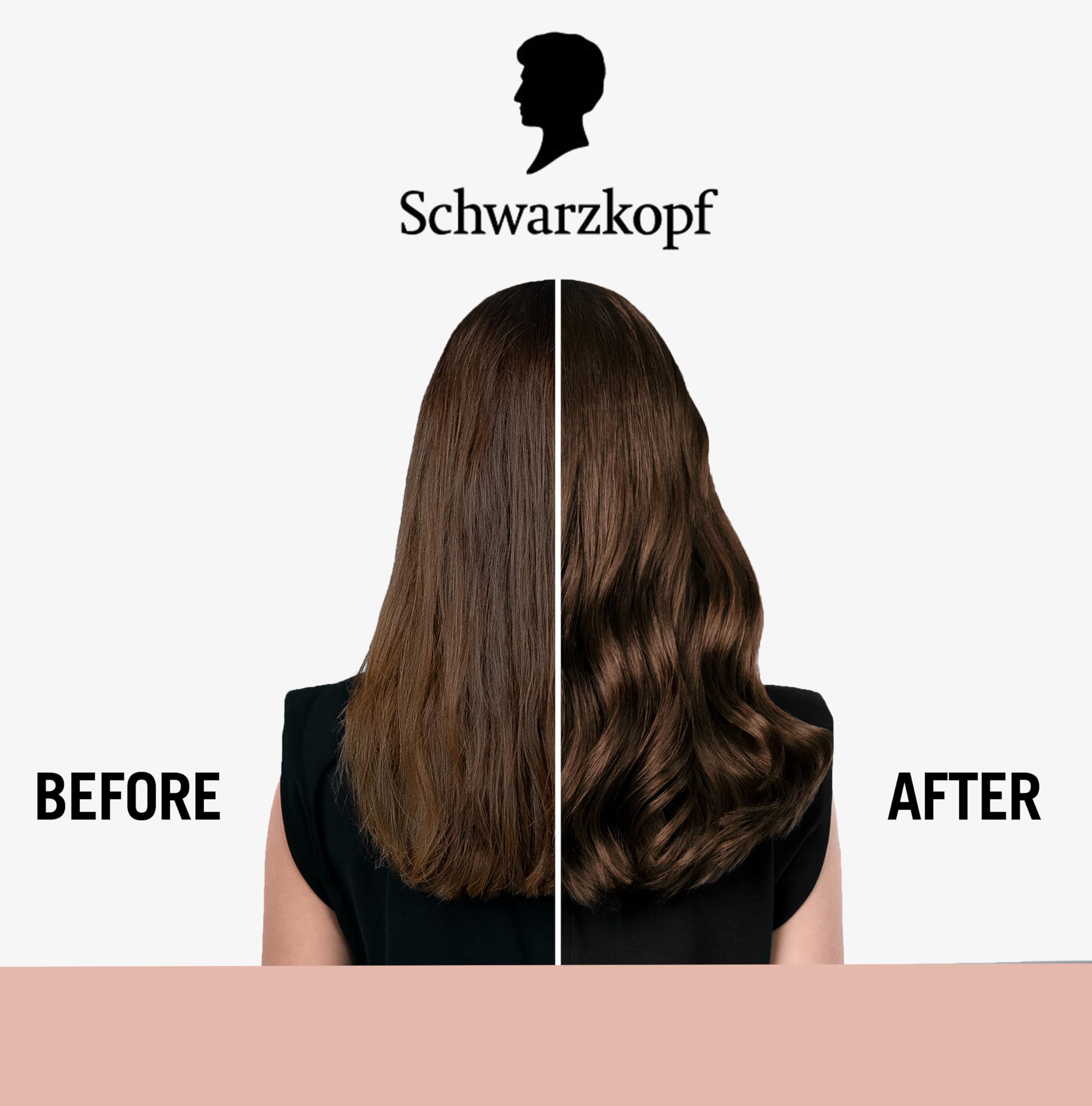 Schwarzkopf Hair Gloss Cacao Brown 150ml: Semi-Permanent Colour & Coconut Oil Shine Treatment 3