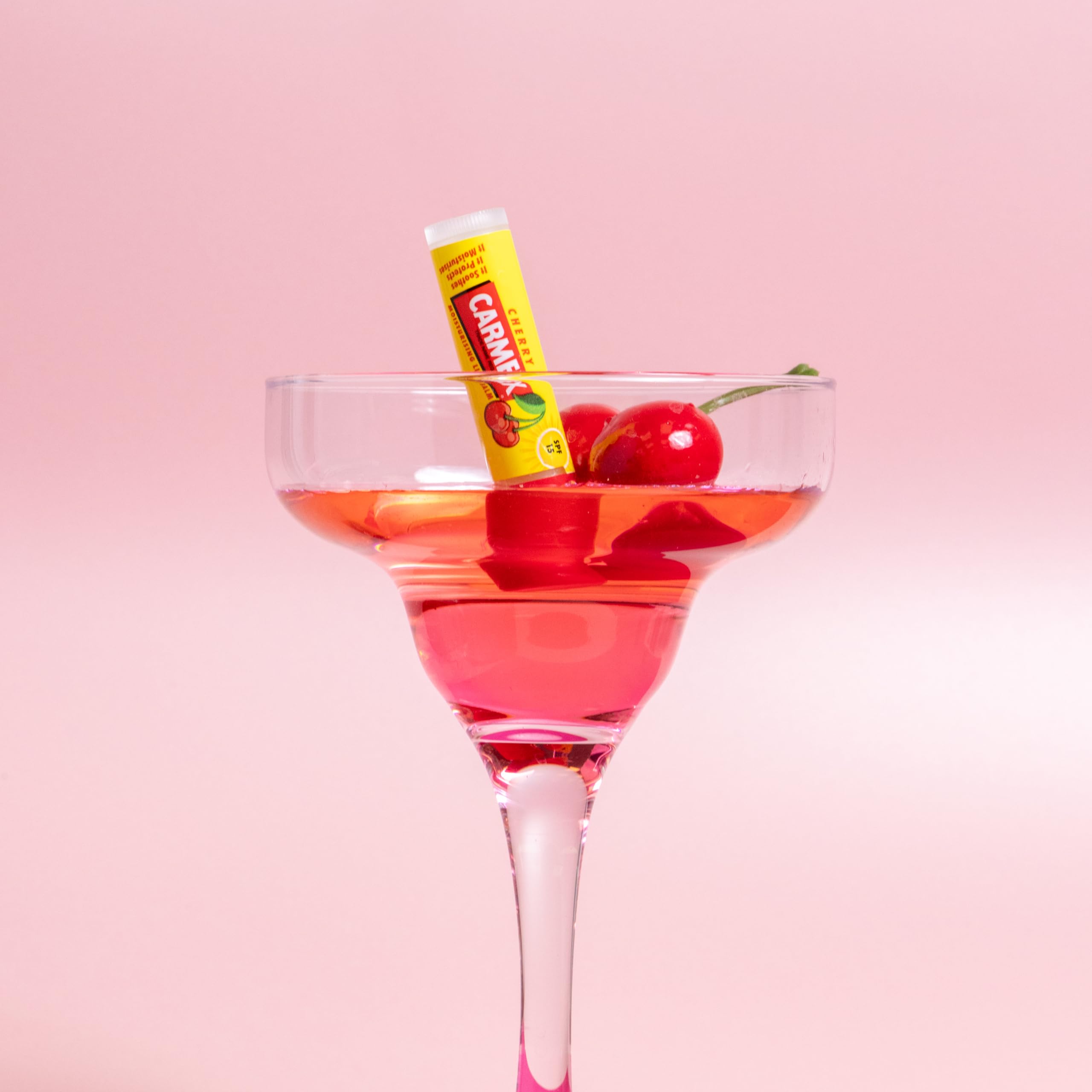 CARMEX Cherry Moisturising Lip Balm Click Stick with SPF 15 9