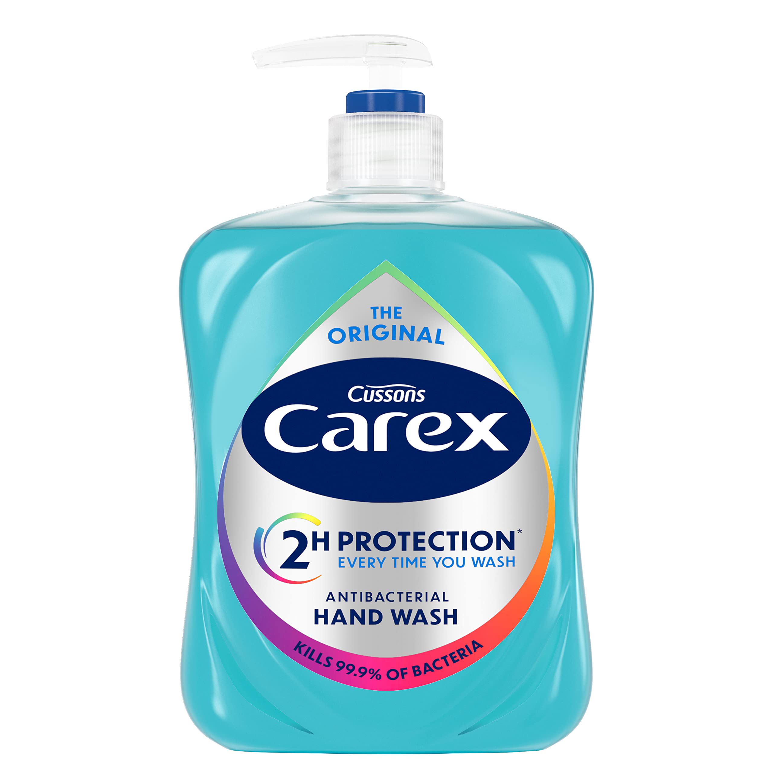 CAREX Antibacterial Handwash with Aloe Vera Scent, 250ml - Kills 99.9% Bacteria