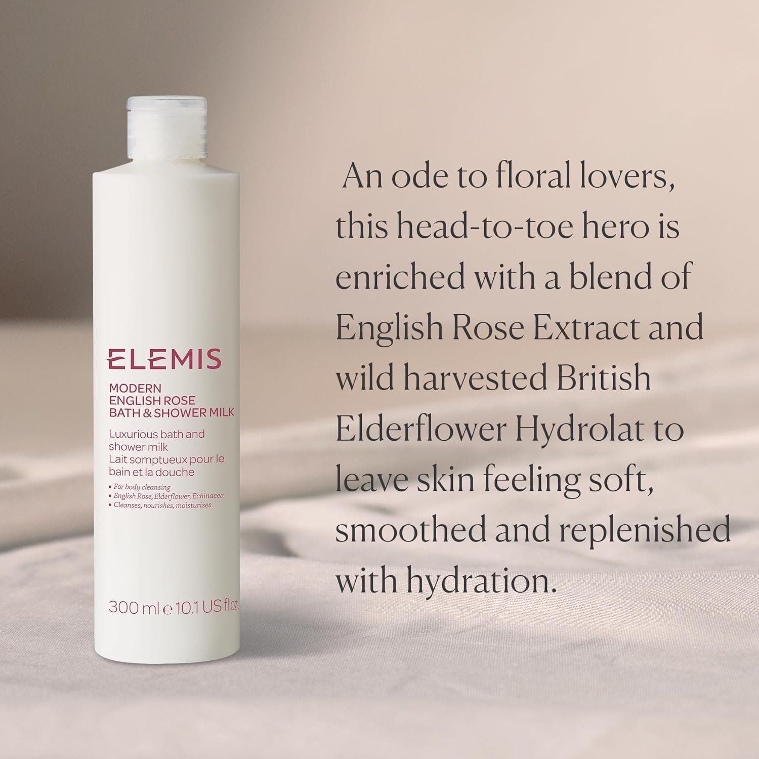 ELEMIS Nourishing Daily Bath and Shower Milk for Dry, Sensitive Skin - 200ml