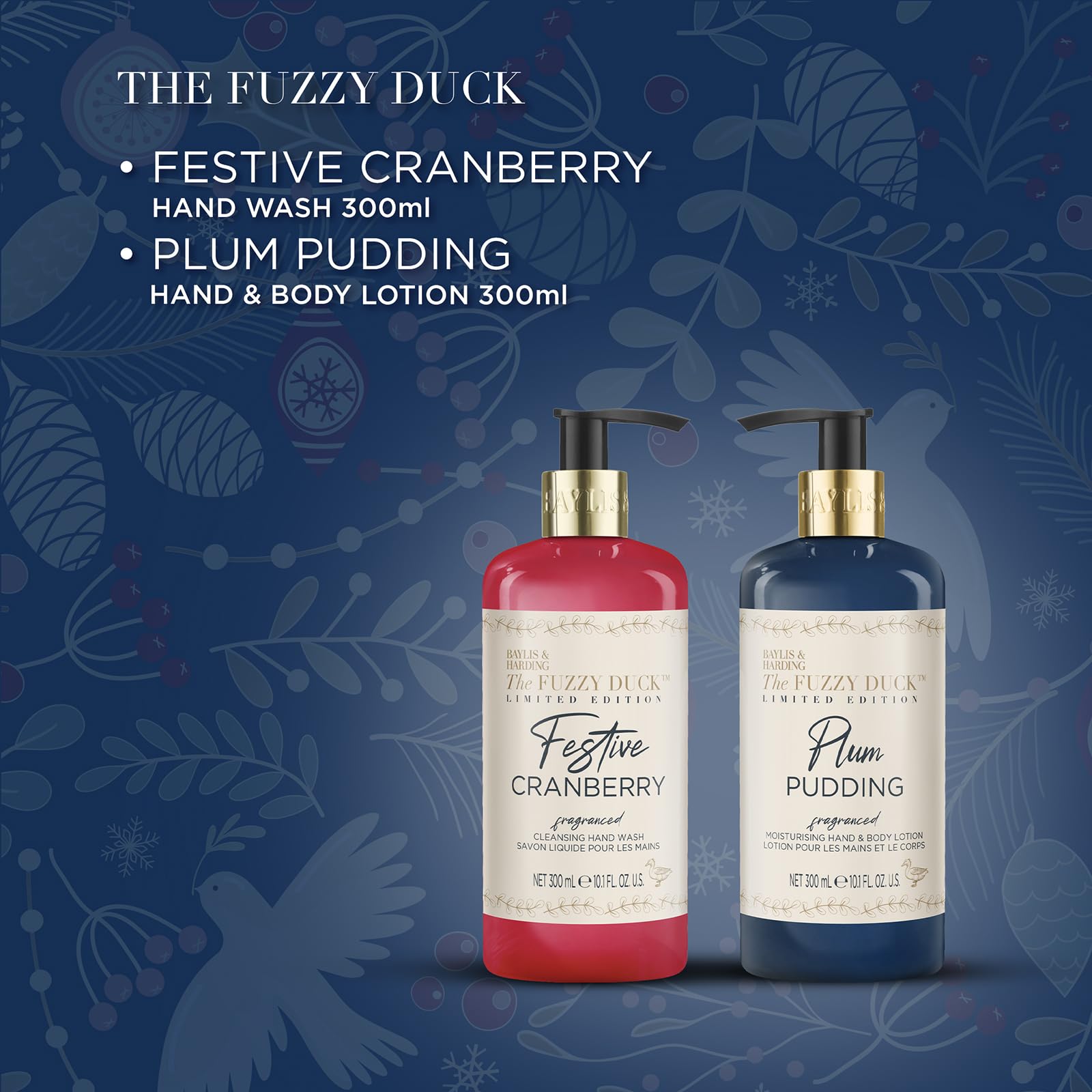Baylis & Harding Fuzzy Duck Winter Wonderland Luxury Hand Care Gift Set with Lotion & Wash