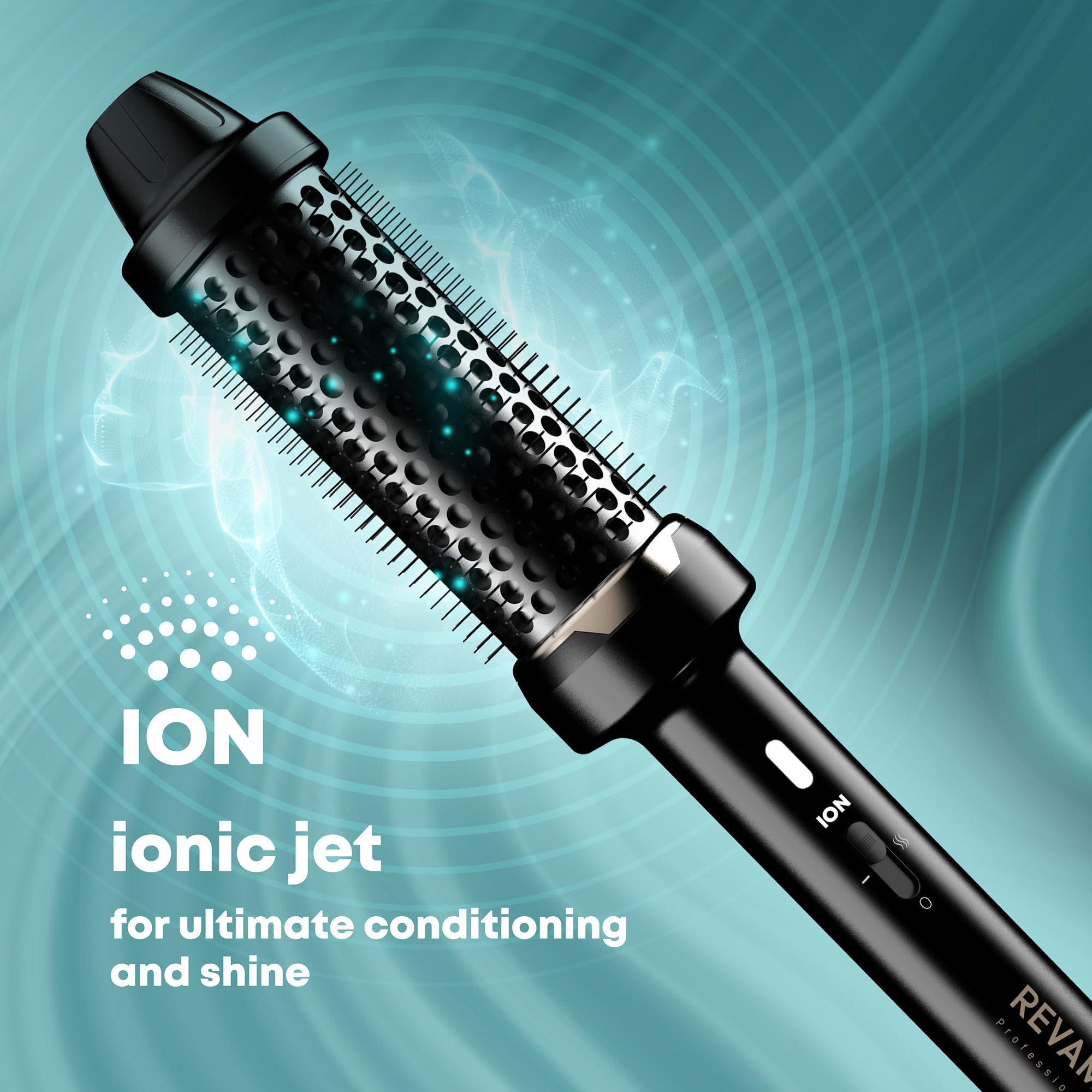 REVAMP Big Hot Brush Styler for Volume, Smoothness, and Shine with Ionic Jet Technology 4
