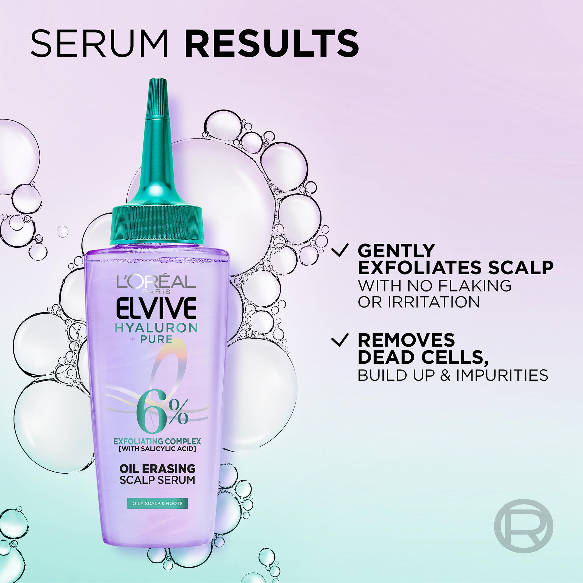 L’Oréal Paris Elvive Hydra Pure Exfoliating Pre-Shampoo Scalp Serum for Oily Roots, 102ml 3