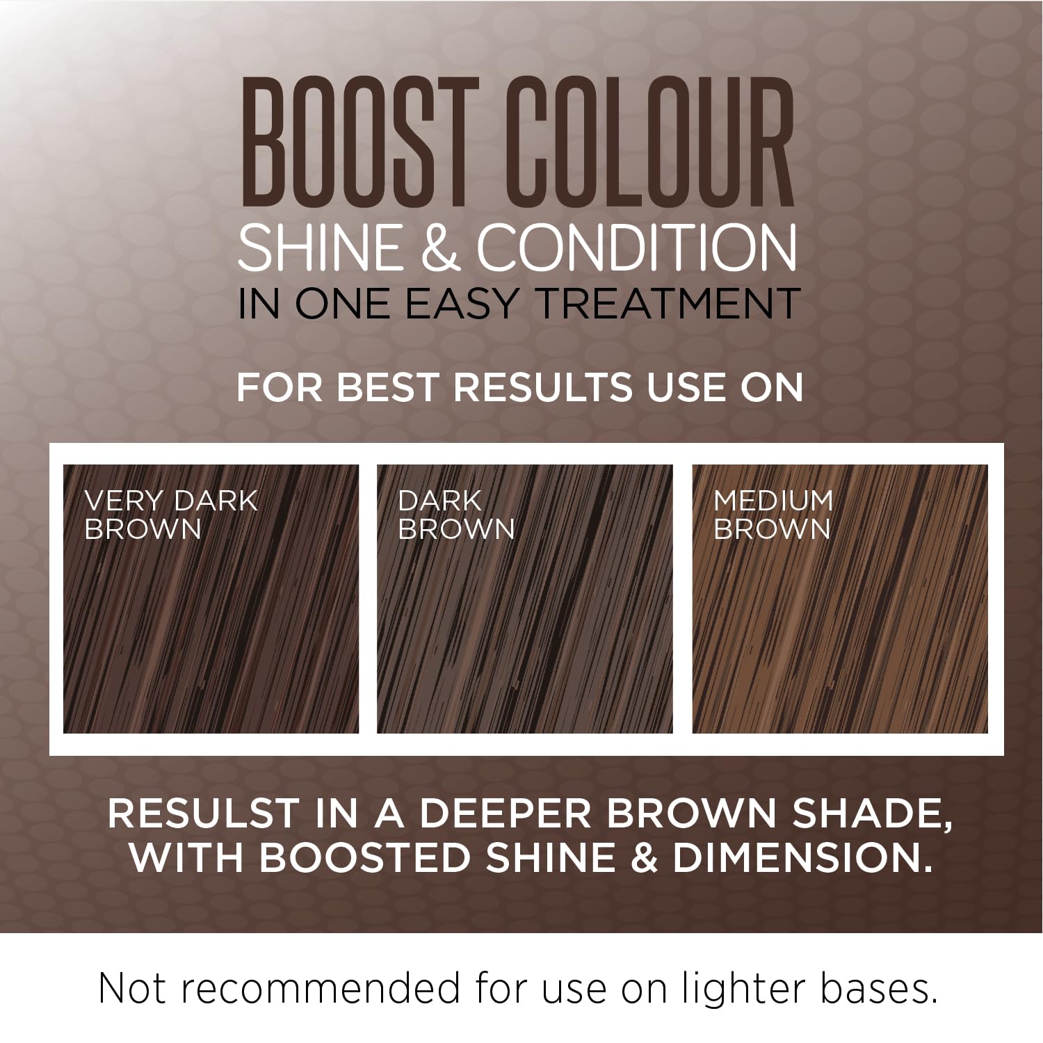 Knight & Wilson Colour Freedom Gloss Pro Dark Brown Semi-Permanent Hair Colour 150ml with PurePlex 8