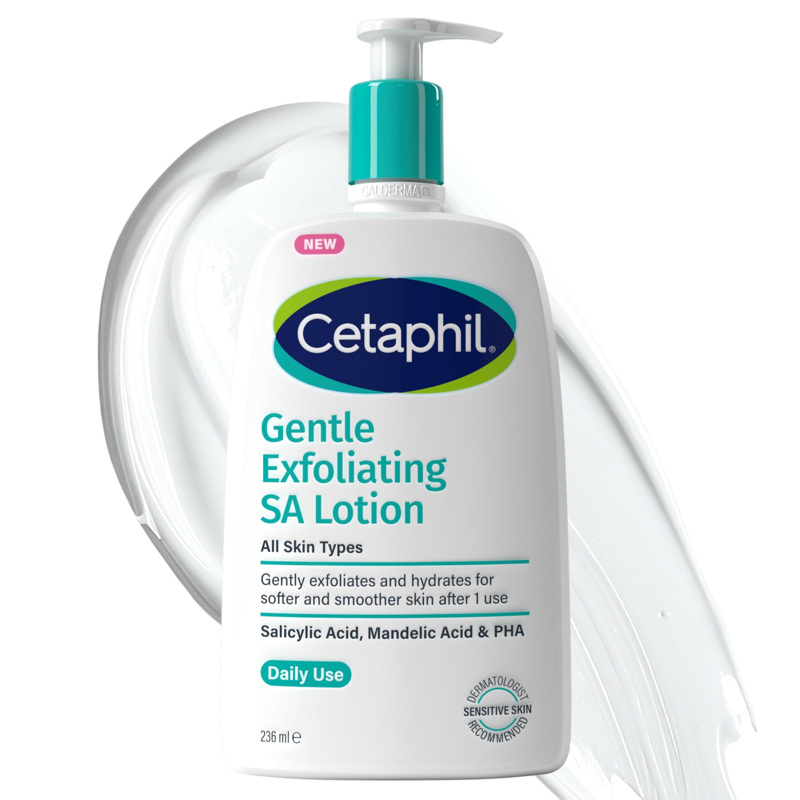 Cetaphil Gentle Exfoliating Salicylic Acid Lotion for Rough & Bumpy Skin 236ml