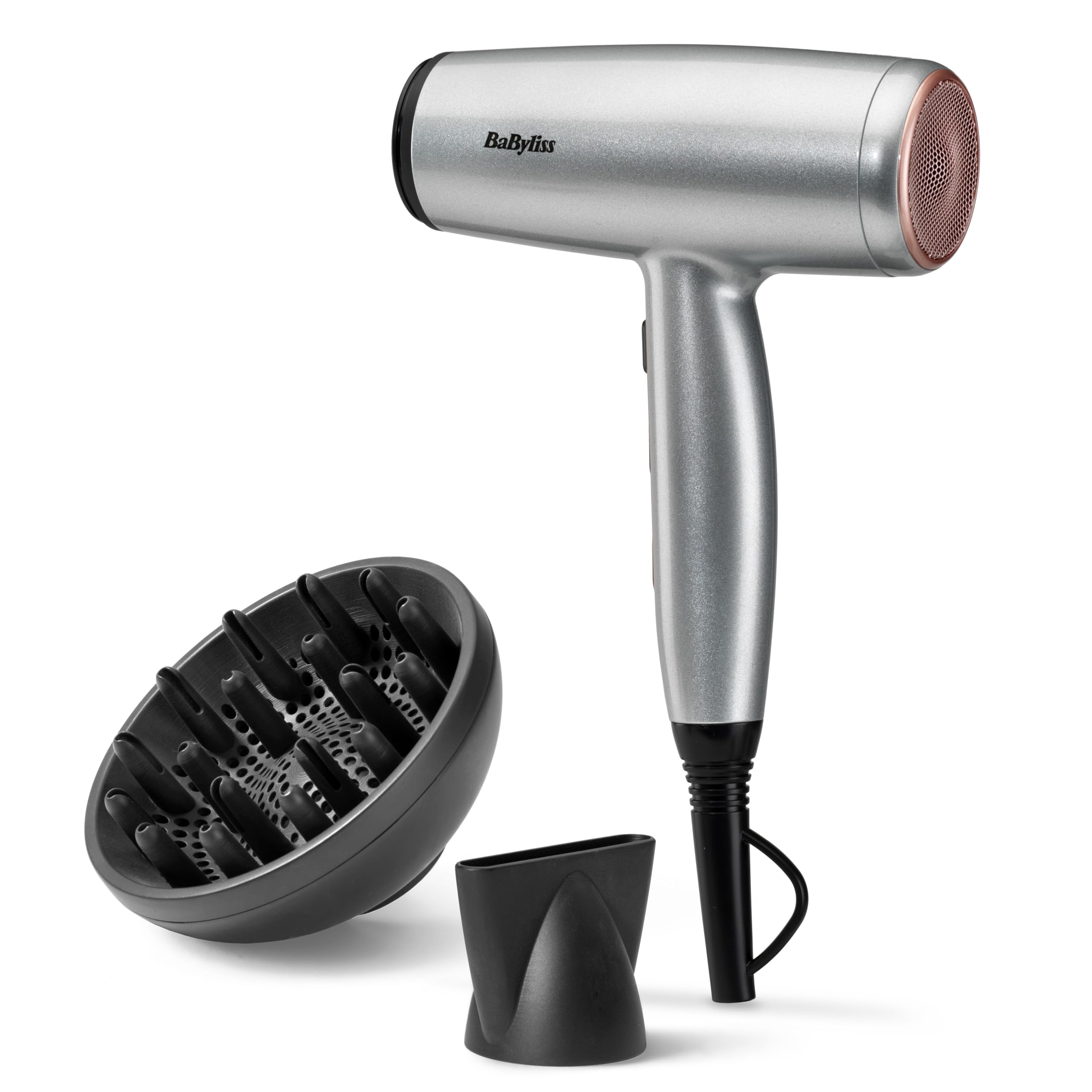 BaByliss Cosmos Compact 2100W Hair Dryer with Ionic Technology and Diffuser