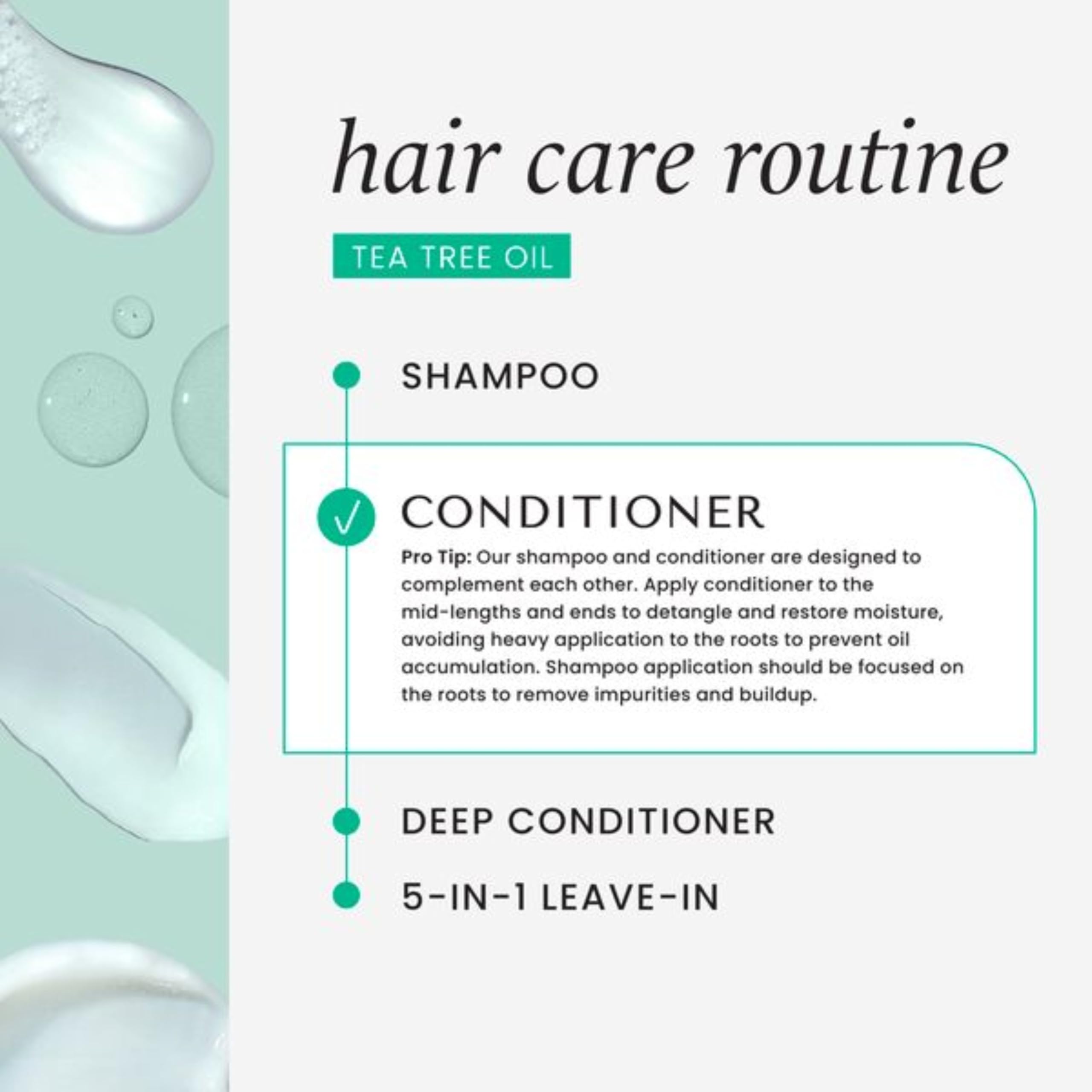 HASK Invigorating Tea Tree Oil Conditioner for Thickening All Hair Types 8