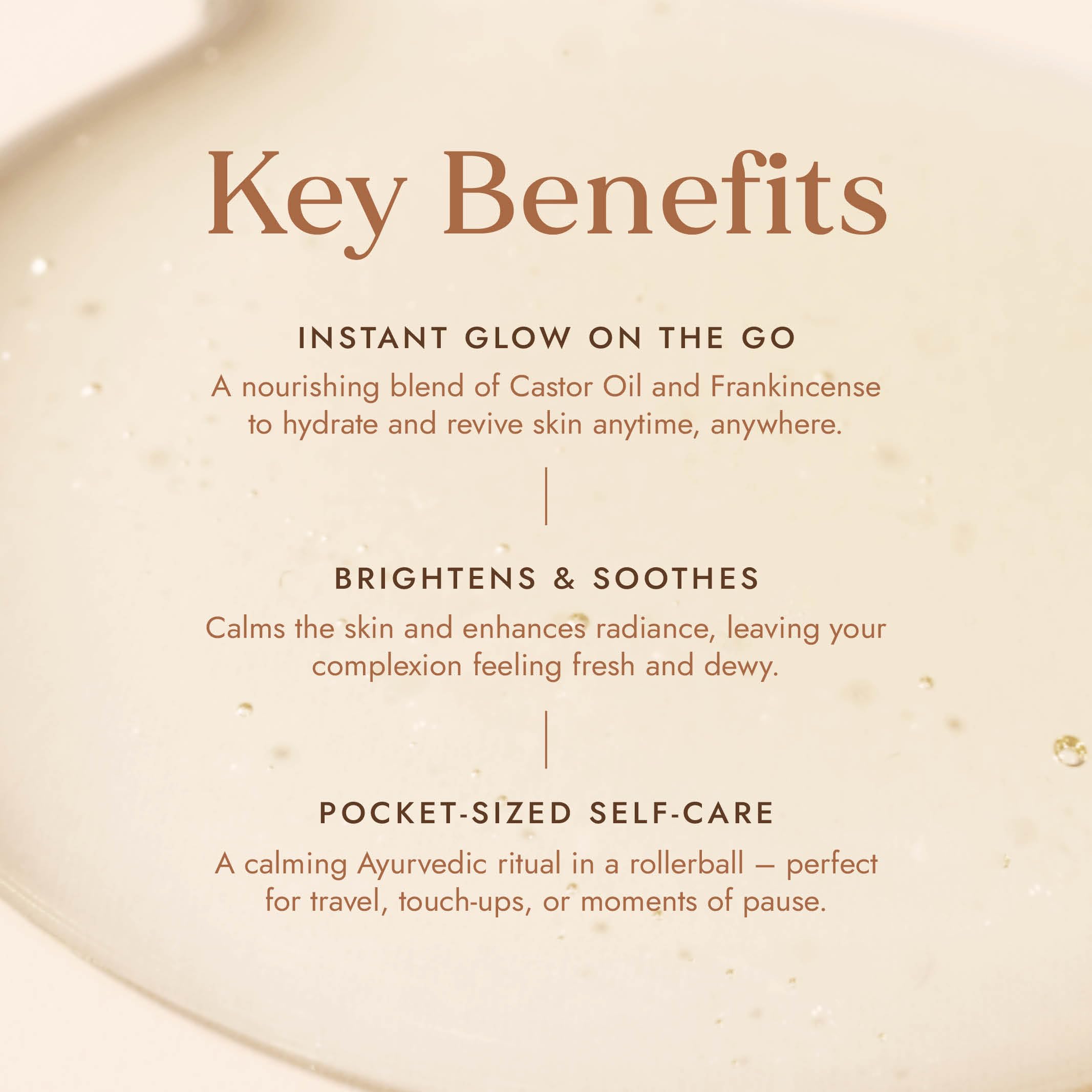 Fushi Bio-Rizinusöl 10 ml Roll &amp; Glow, 100 % rein, kaltgepresst, für trockene Haut, Wimpern und Augenbrauen – praktische Größe für unterwegs, hexanfrei, natürlich, lebensmittelecht 6