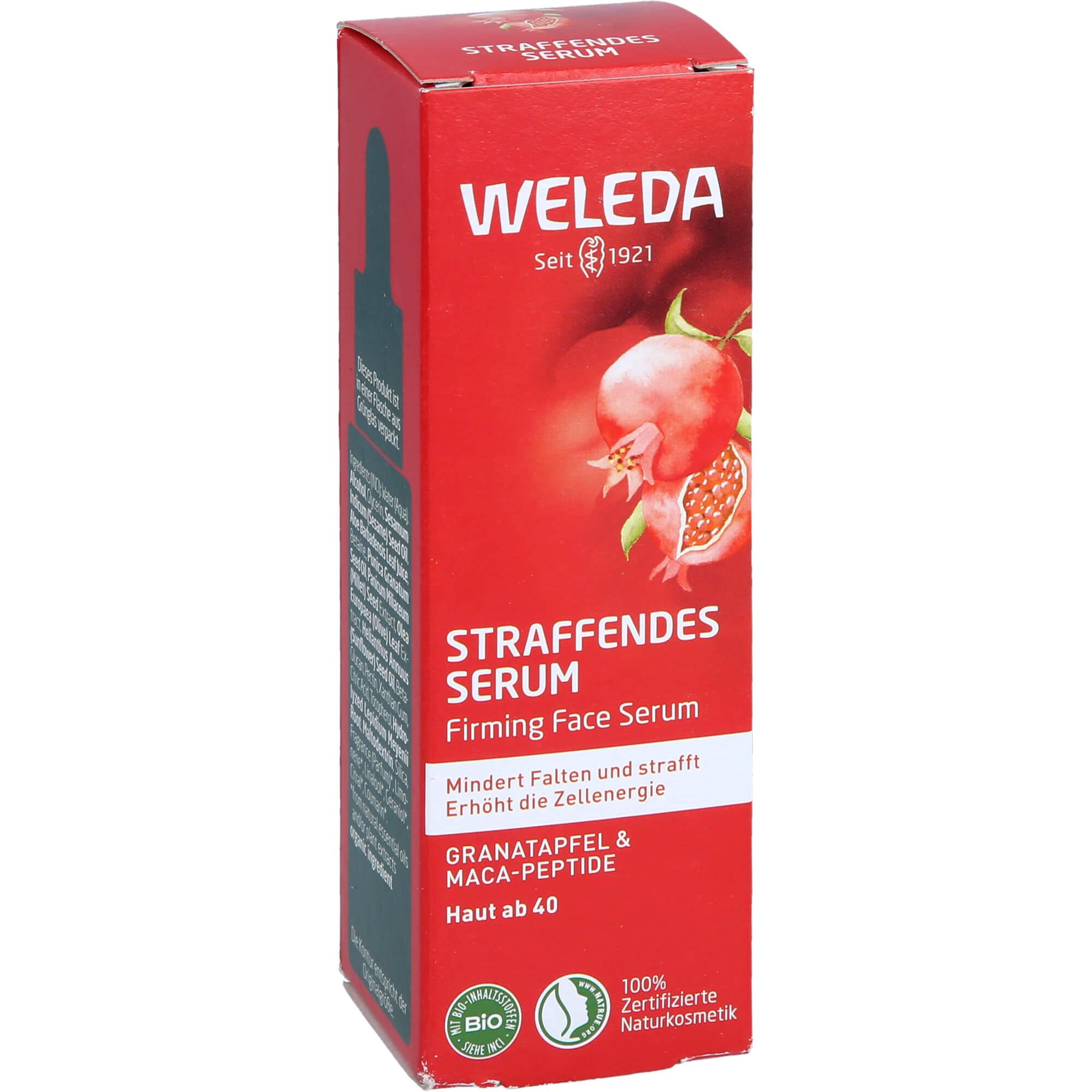 Weleda Firming Face Serum with Pomegranate & Maca Peptides for Elasticity 5