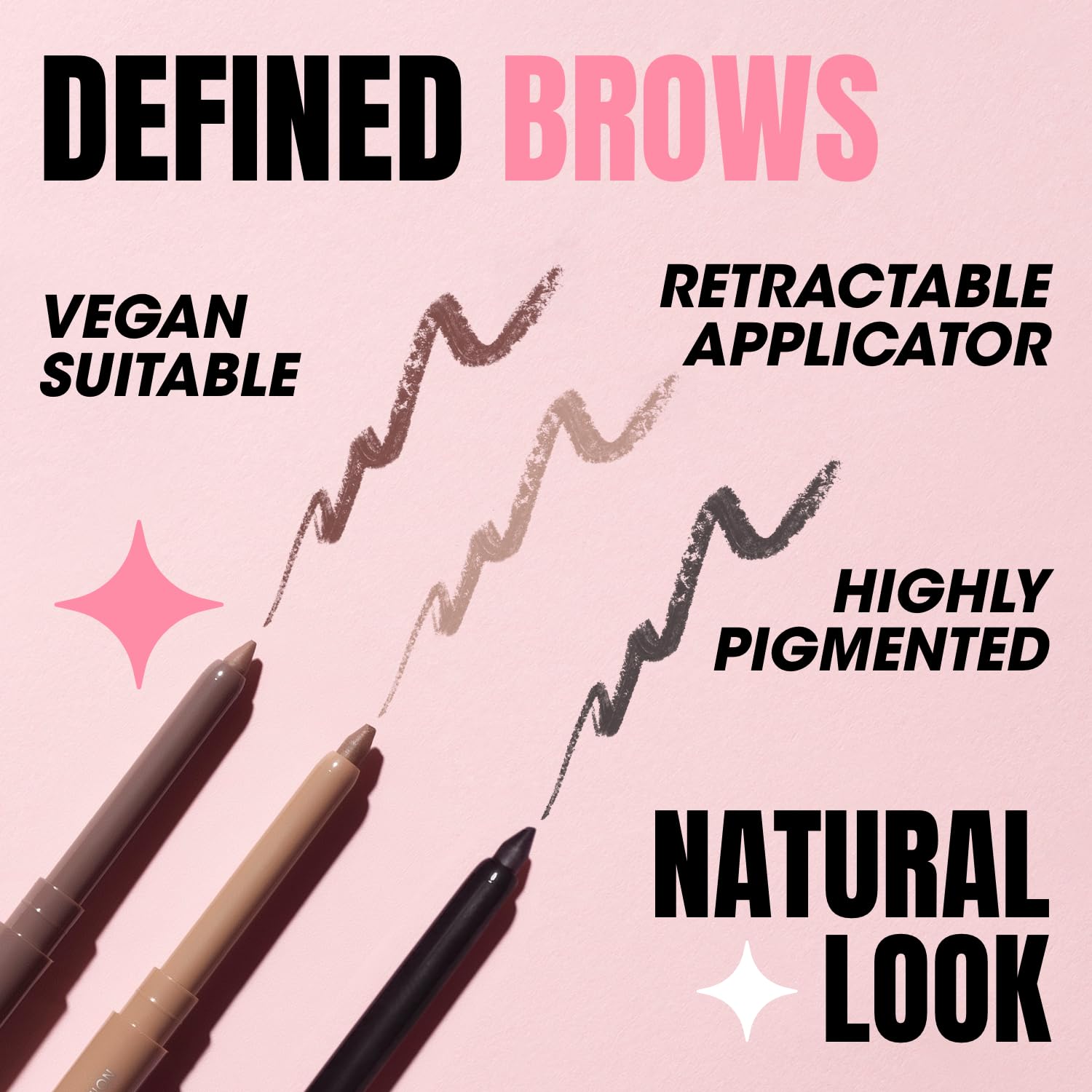 Collection Incredibrow Eyebrow Definer Pencil for Defined & Fuller Brows - Brunette 6