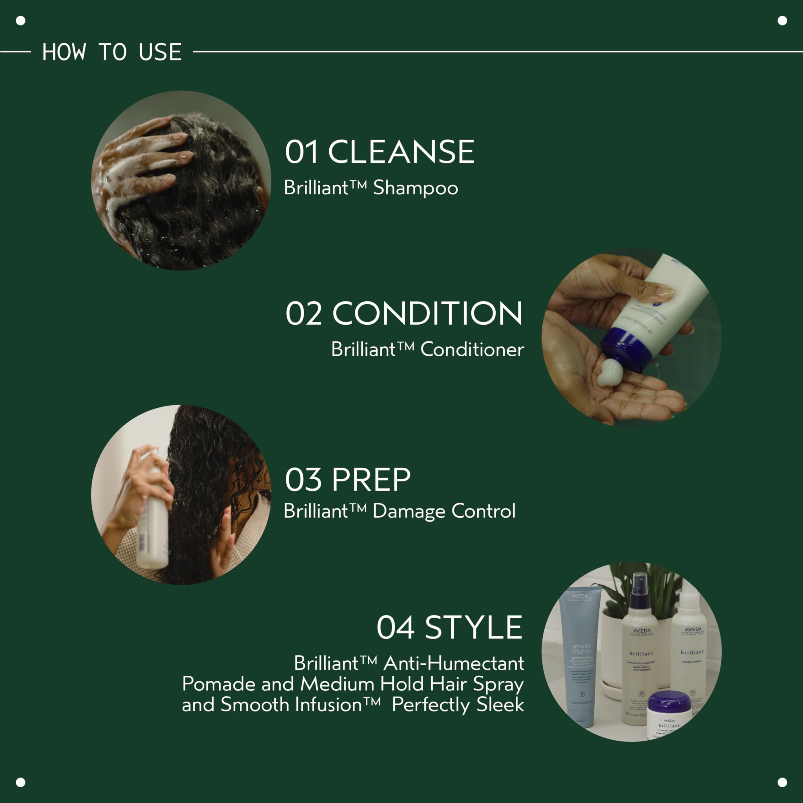 Aveda Smooth Infusion Perfectly Sleek Heat-Activated Hair Styling Cream for Frizz Control 6