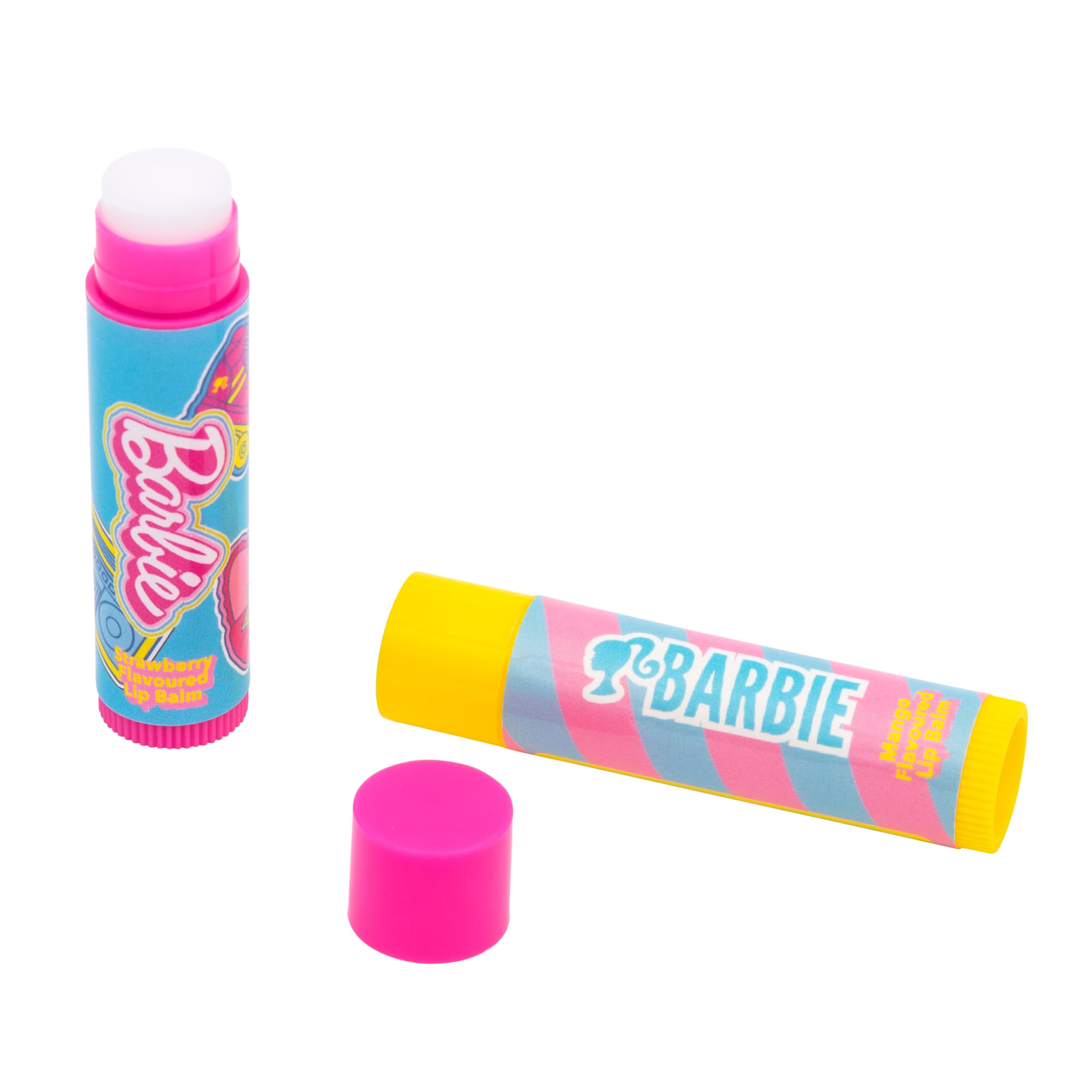 Barbie BFF Children's Lip Balm Duo - Strawberry & Mango Scents - 2 x 4g 4