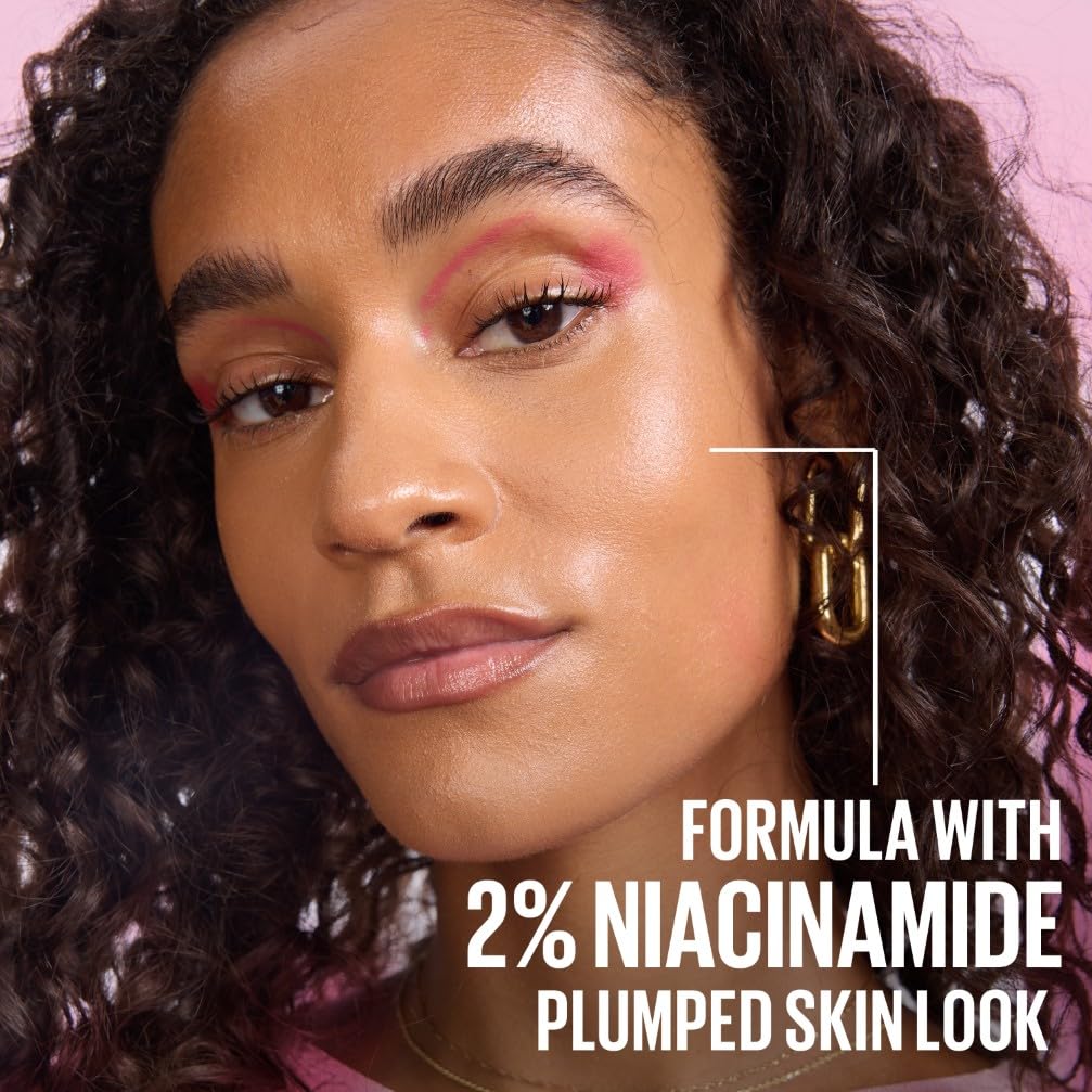 Maybelline Makeup Primer, The Grippy Serum Primer with 2% Niacinamide, Up to 24H Grip 5
