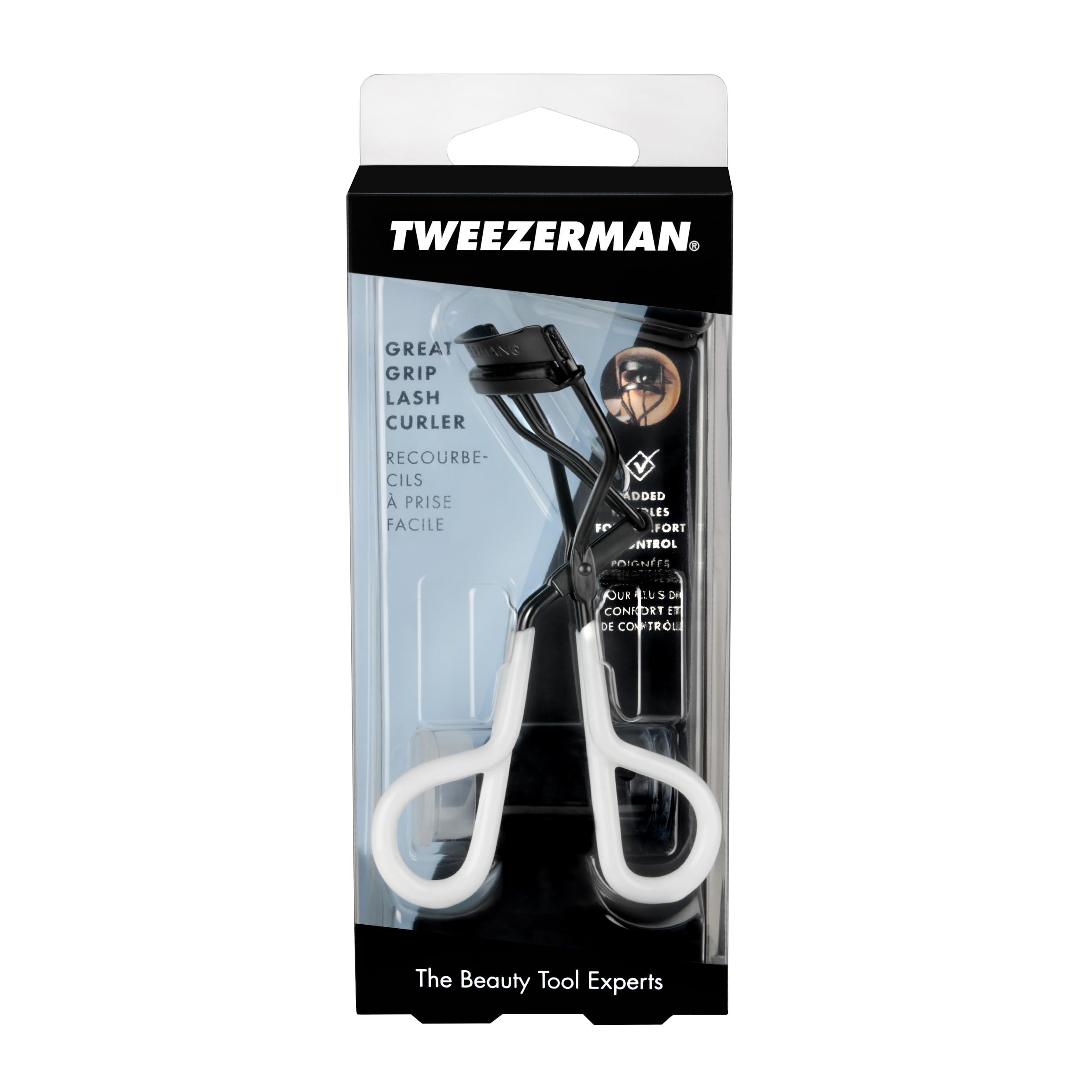 Tweezerman Onyx Great Grip Eyelash Curler with 50g Weight 5