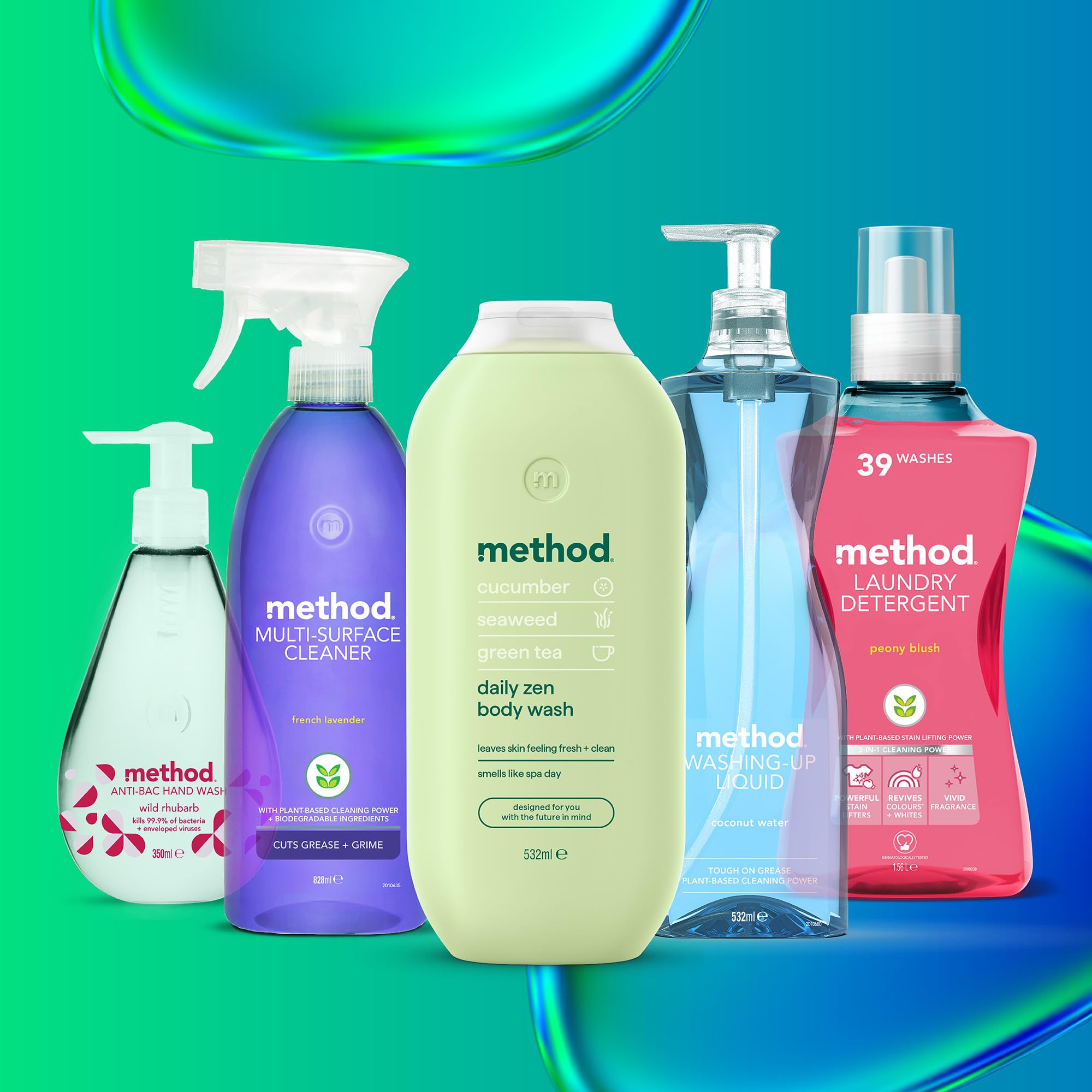 Method Daily Zen Body Wash with Cucumber, Seaweed, and Green Tea for Hydrated Skin 8