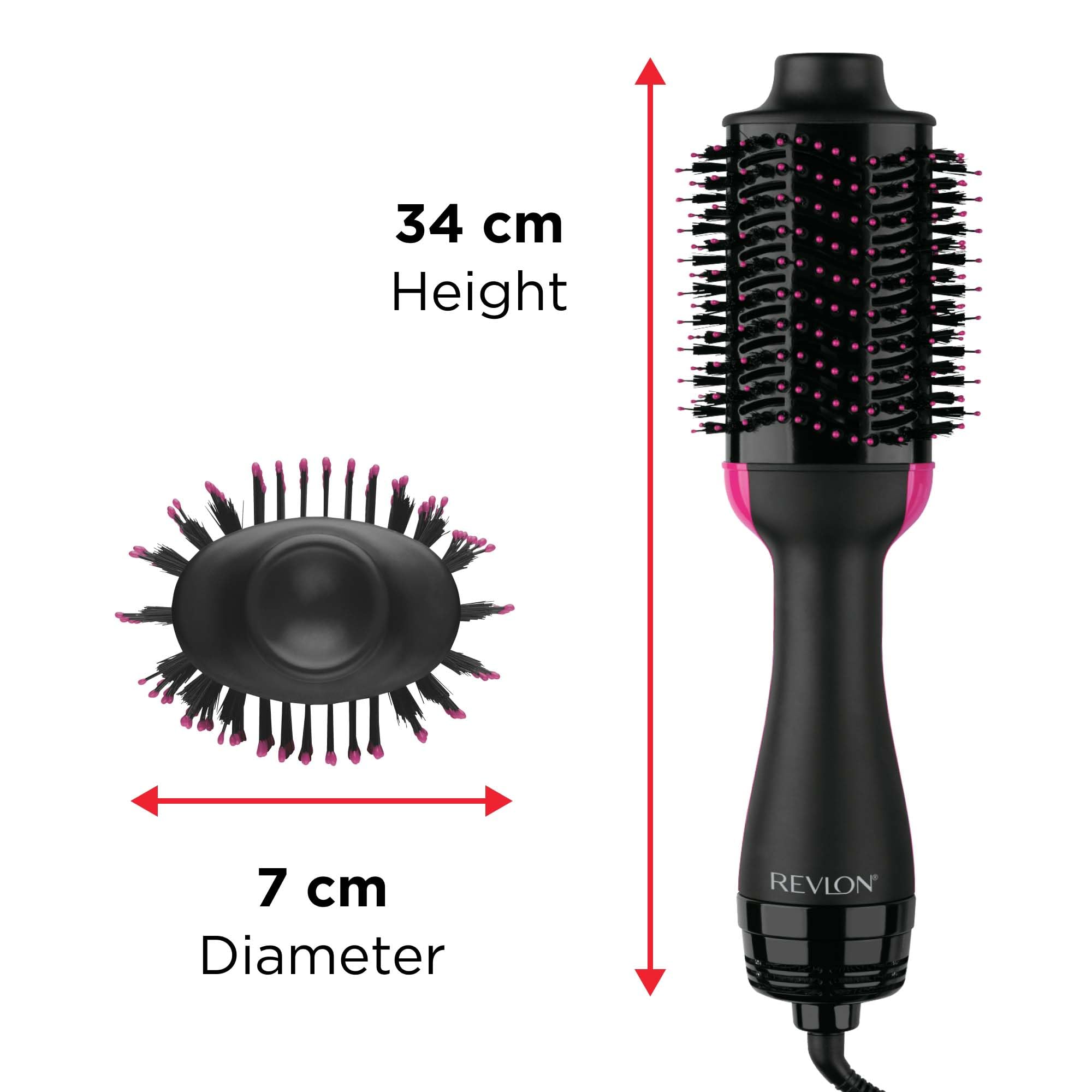 Revlon Salon One-Step Hair Dryer & Volumiser with Sectioning Comb 9