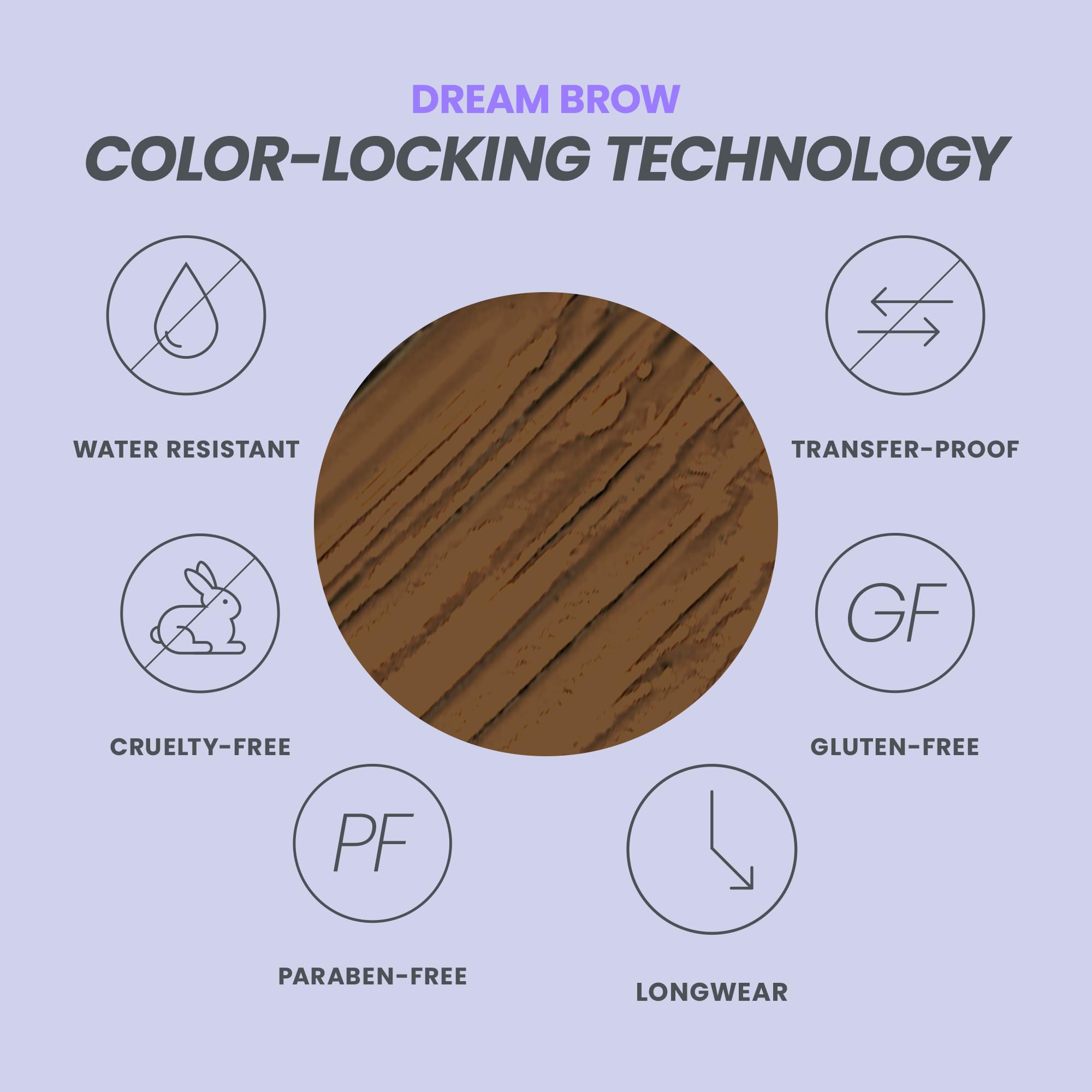 Wonderskin Dream Brow Eye Brow Gel Serum - Long Lasting, Water-Resistant Definition 6