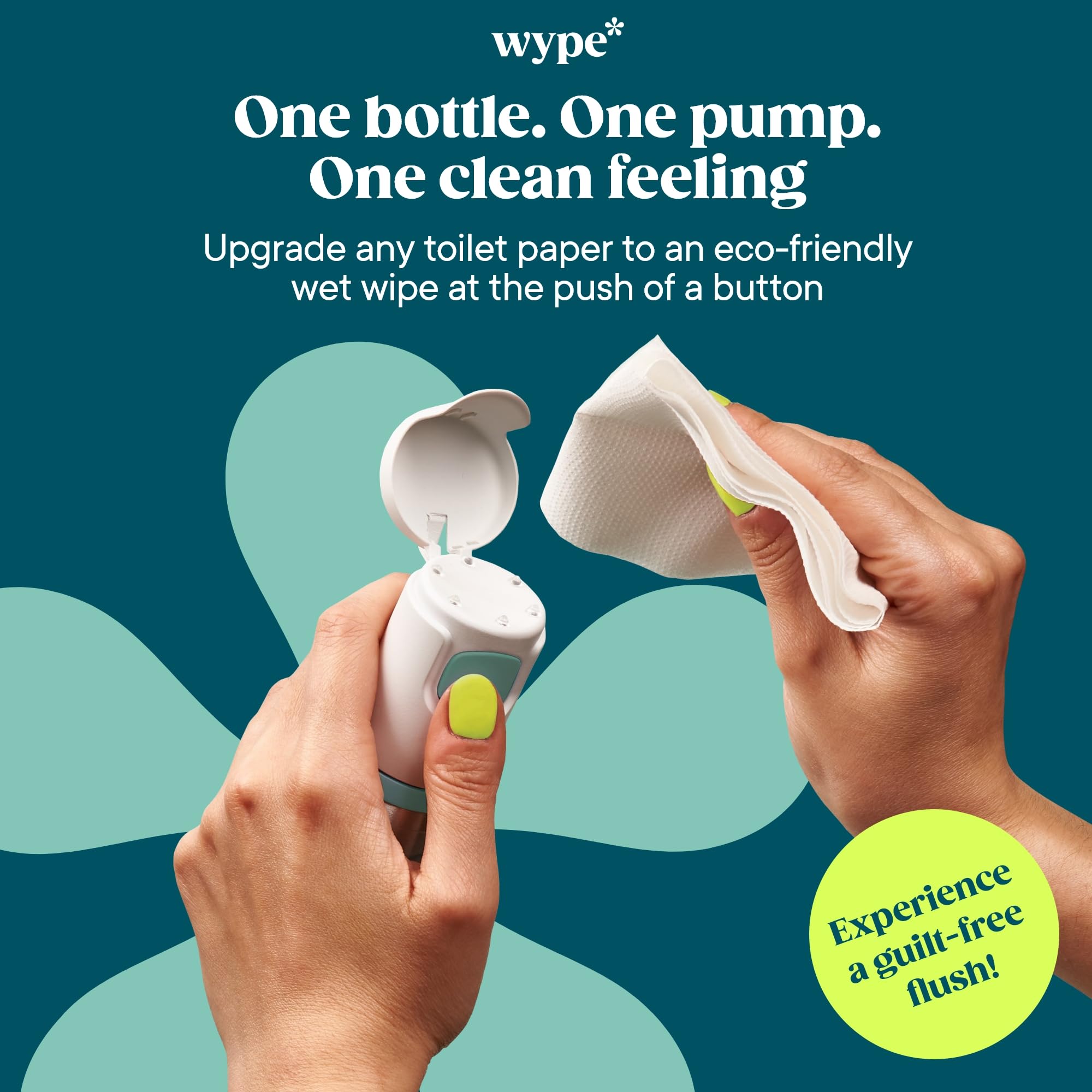 Wype Family Bundle: Toilet Roll Gel - Flushable Wet Wipe Alternative