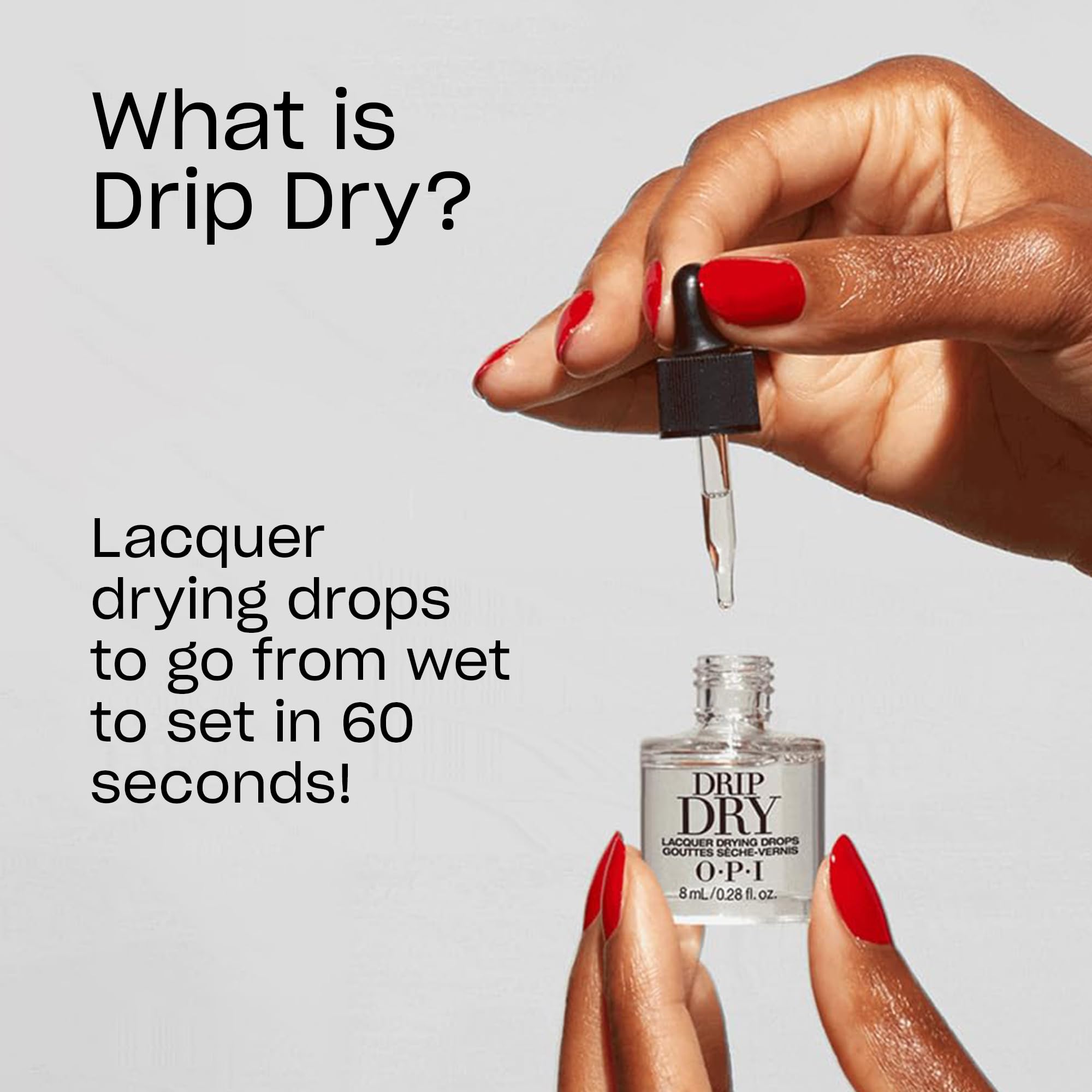 OPI Drip Dry Lacquer Drying Drops 9 ml with Jojoba & Vitamin E