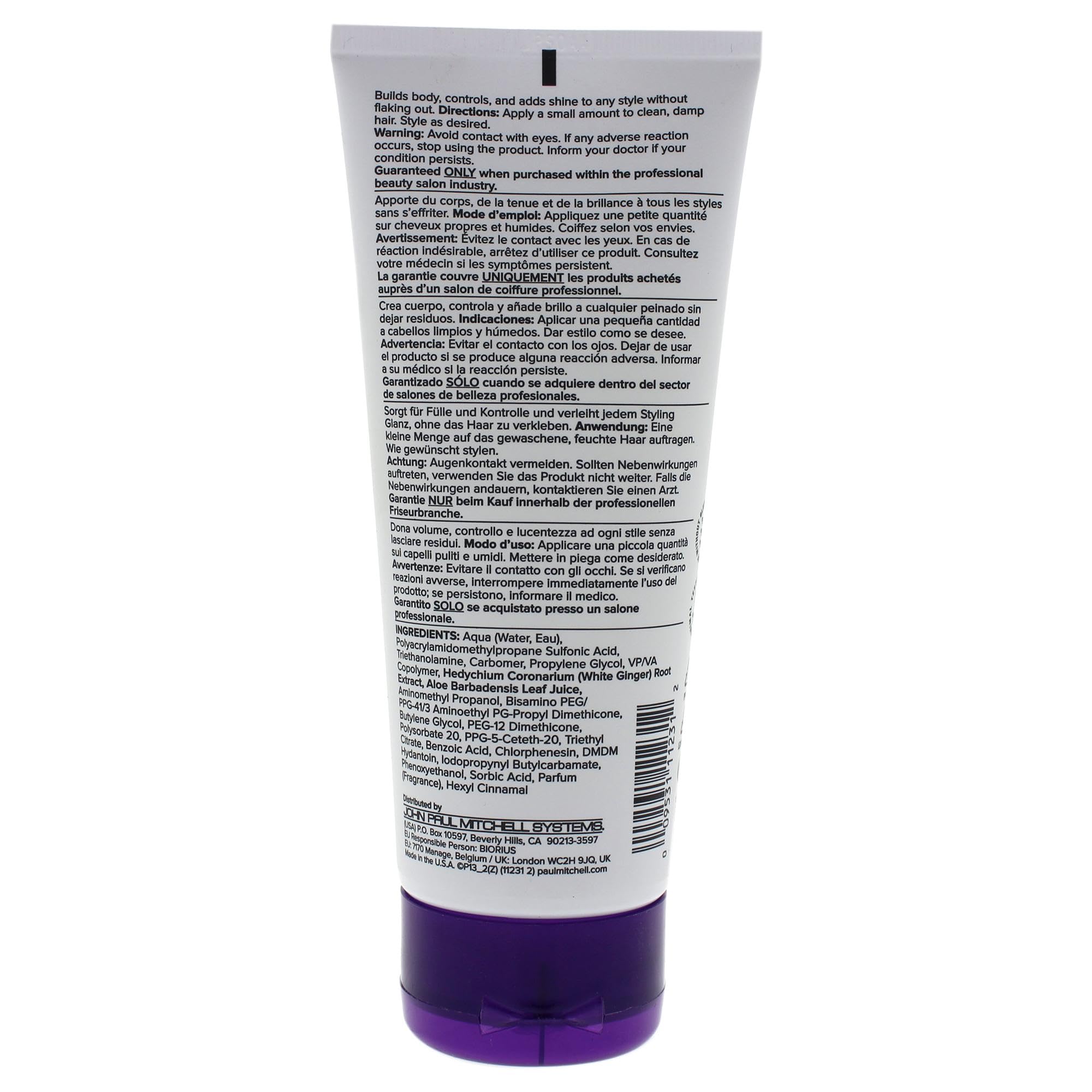 Paul Mitchell Extra Body Sculpting Gel for Fine Hair, Flexible Hold, 200Ml 3