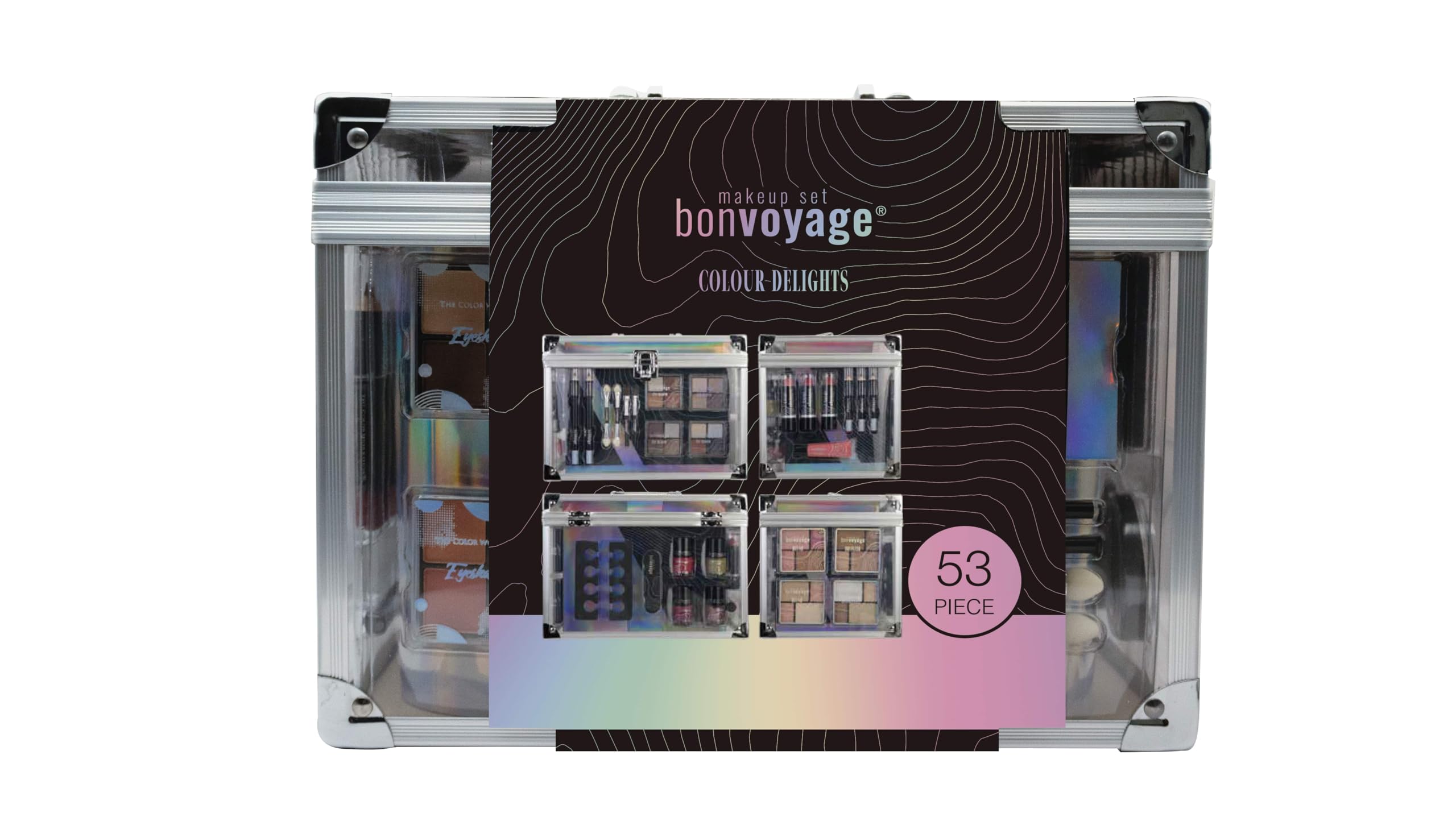 bonvoyage Colour Delights Complete Makeup and Manicure Kit